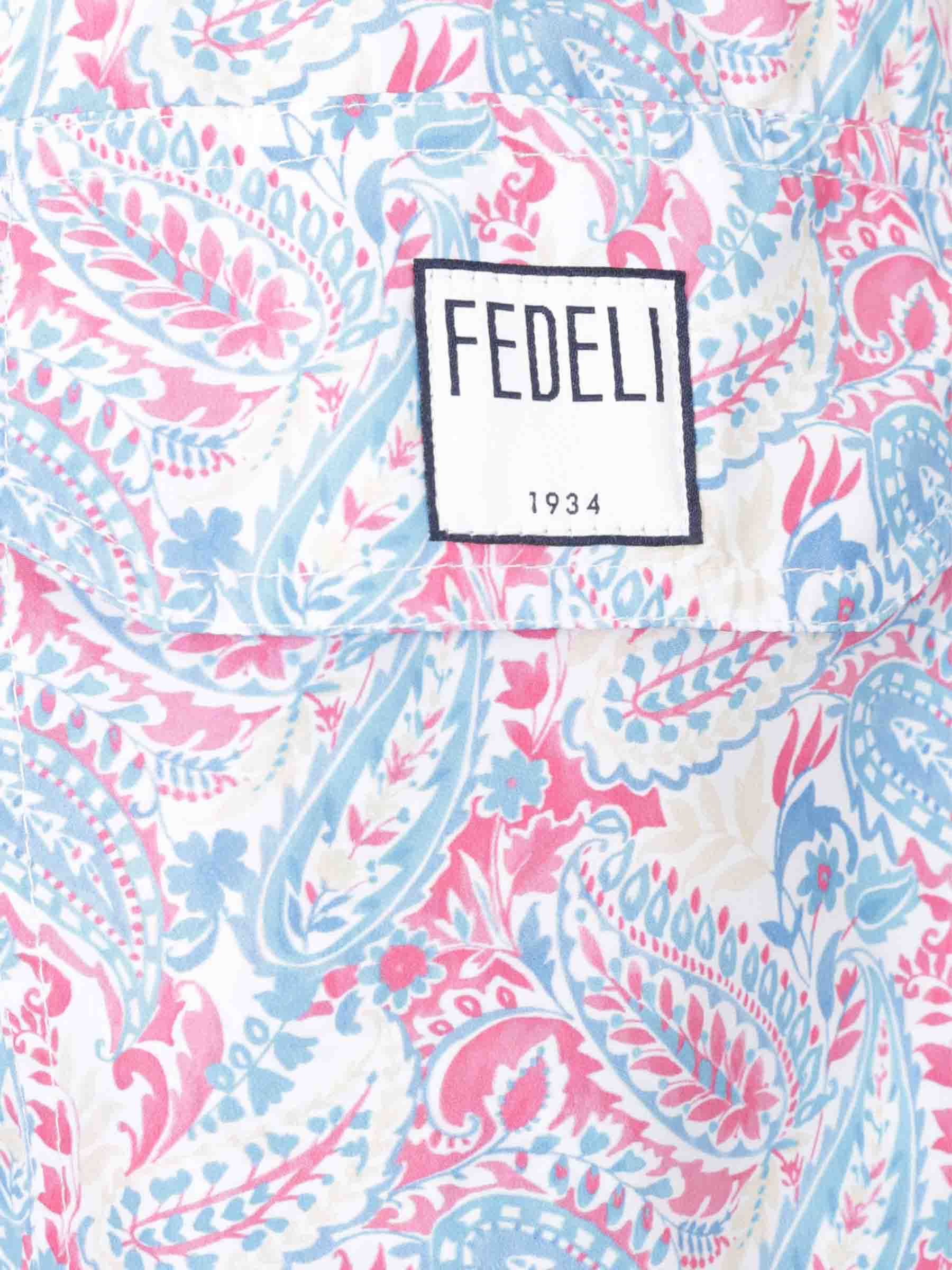 Fedeli Hombre Barcelona Bañador Estampado Floral color Rosa Envejecido sku 561-001357 02 - Foto 3