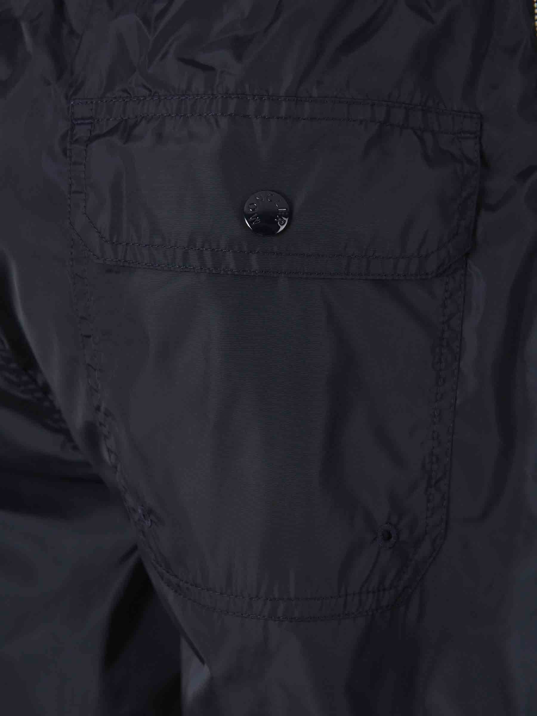 Moncler Hombre Barcelona Bañador Ribetes Tricolor color Azul Marino sku 561-001362 01 - Foto 6