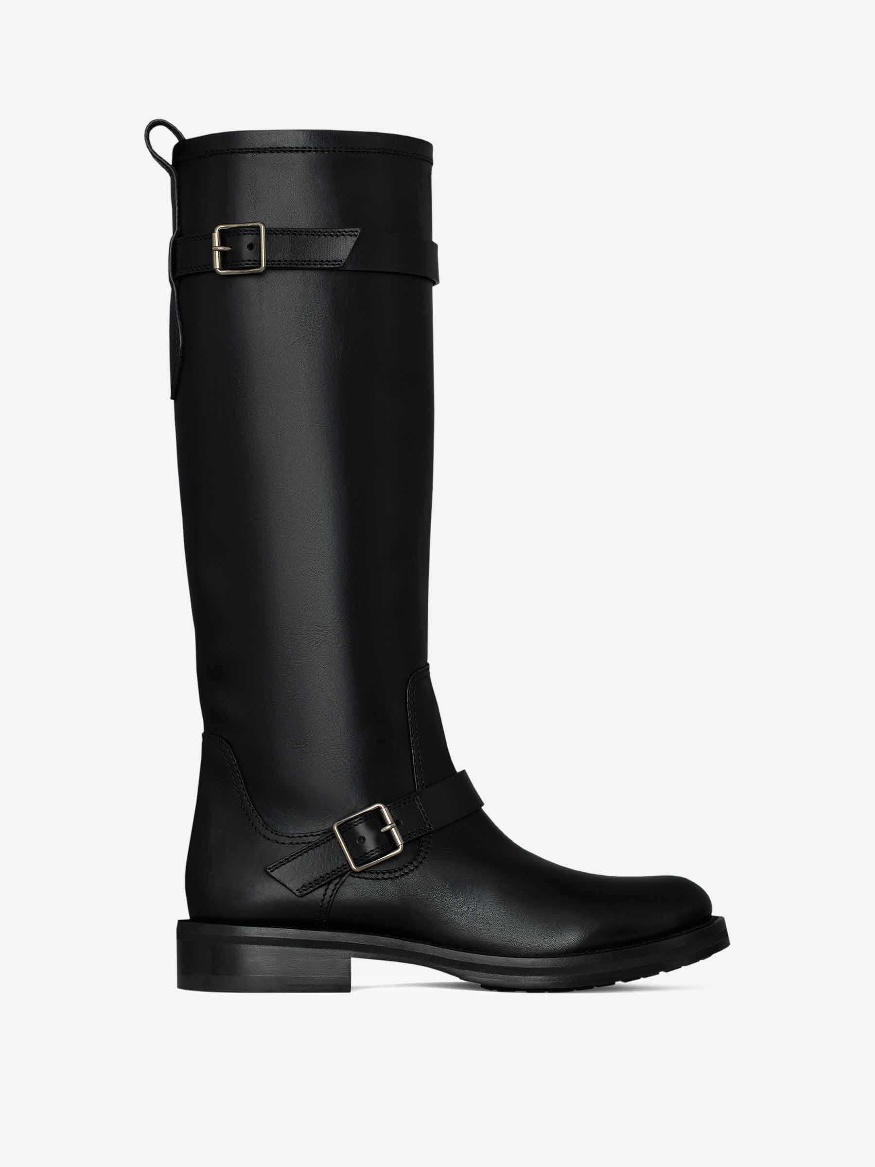 Saint Laurent Mujer Barcelona Botas River Piel color Negro sku 805-000756 01 - Foto 1