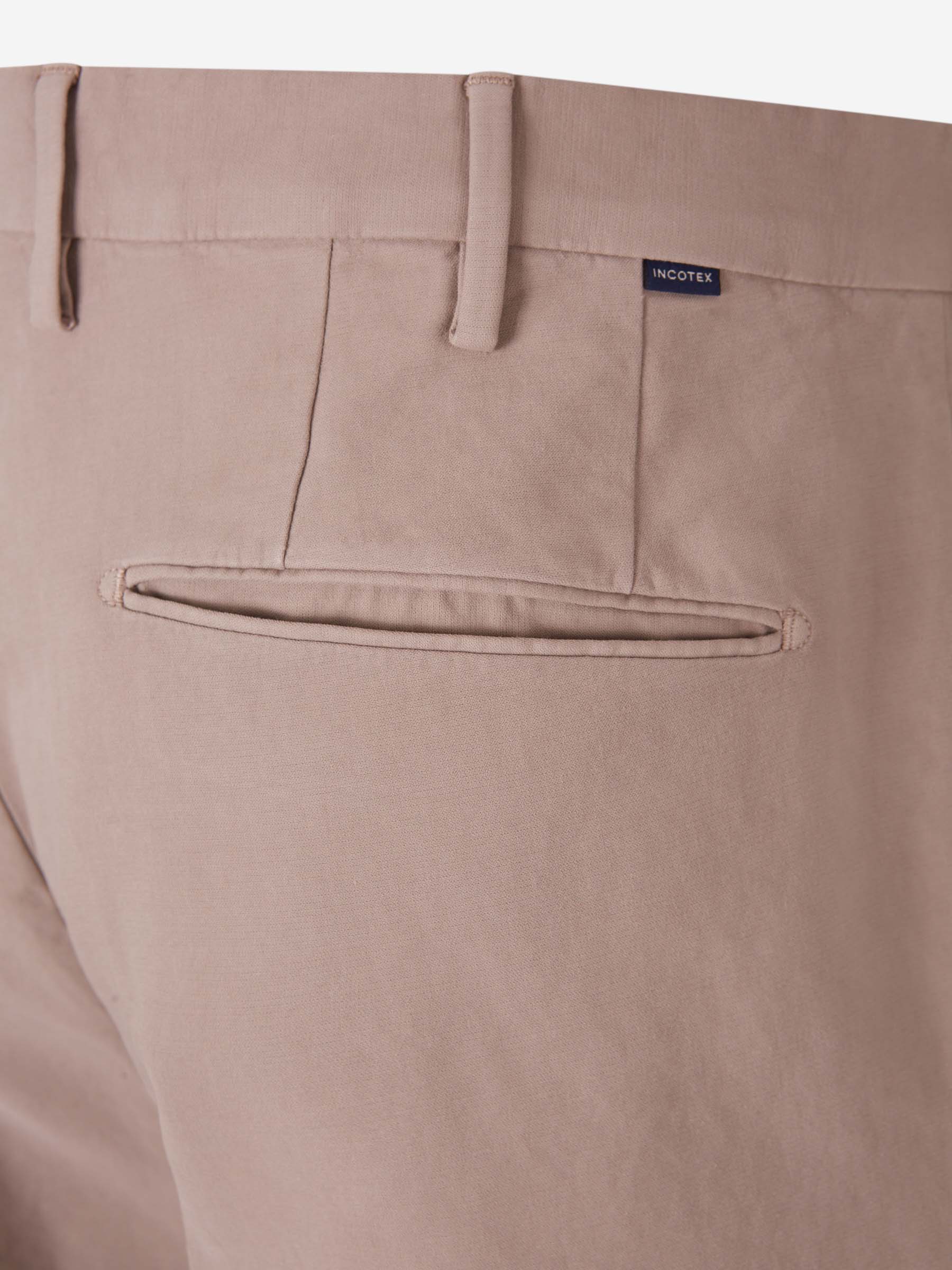 Incotex Hombre Barcelona Pantalones Chinos Algodón Elástico color Burdeos sku 521-002911 07 - Foto 4