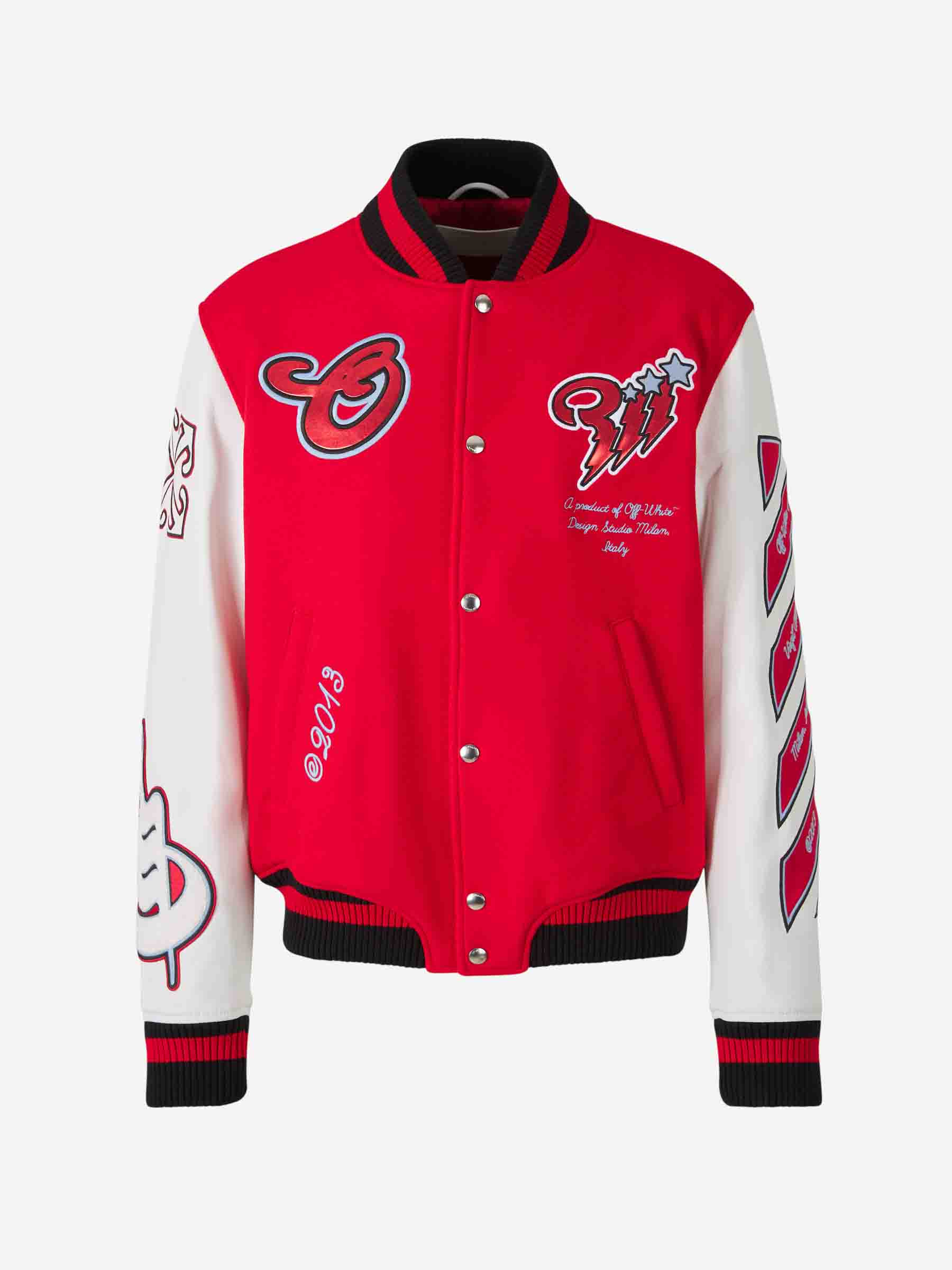 Cazadora off white best sale