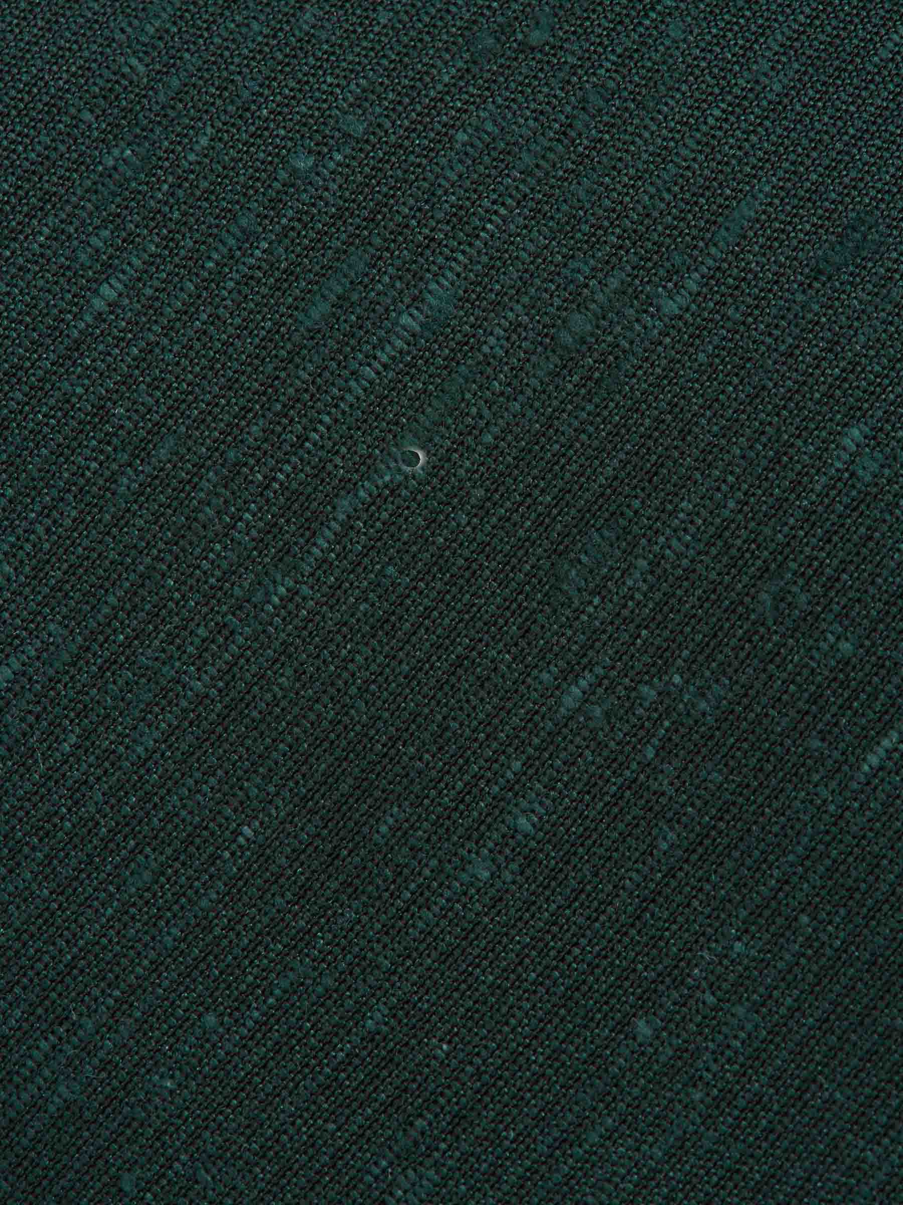 Santa Eulalia Hombre Barcelona Corbata Jaspeada Seda color Verde Oscuro sku 601-001646 03 - Foto 3