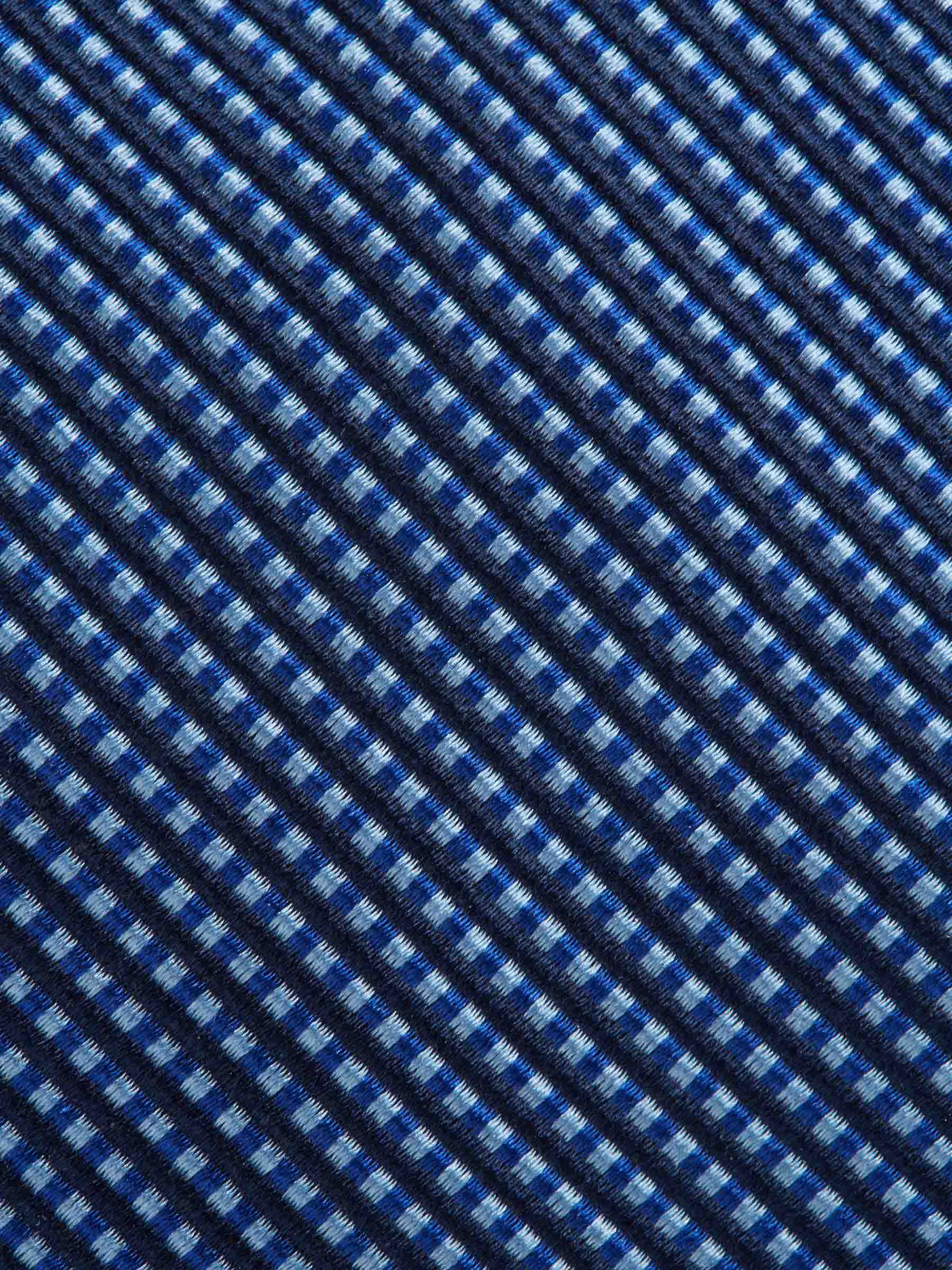 Brioni Hombre Barcelona Corbata Seda Texturizada color Azul sku 601-001787 02 - Foto 3