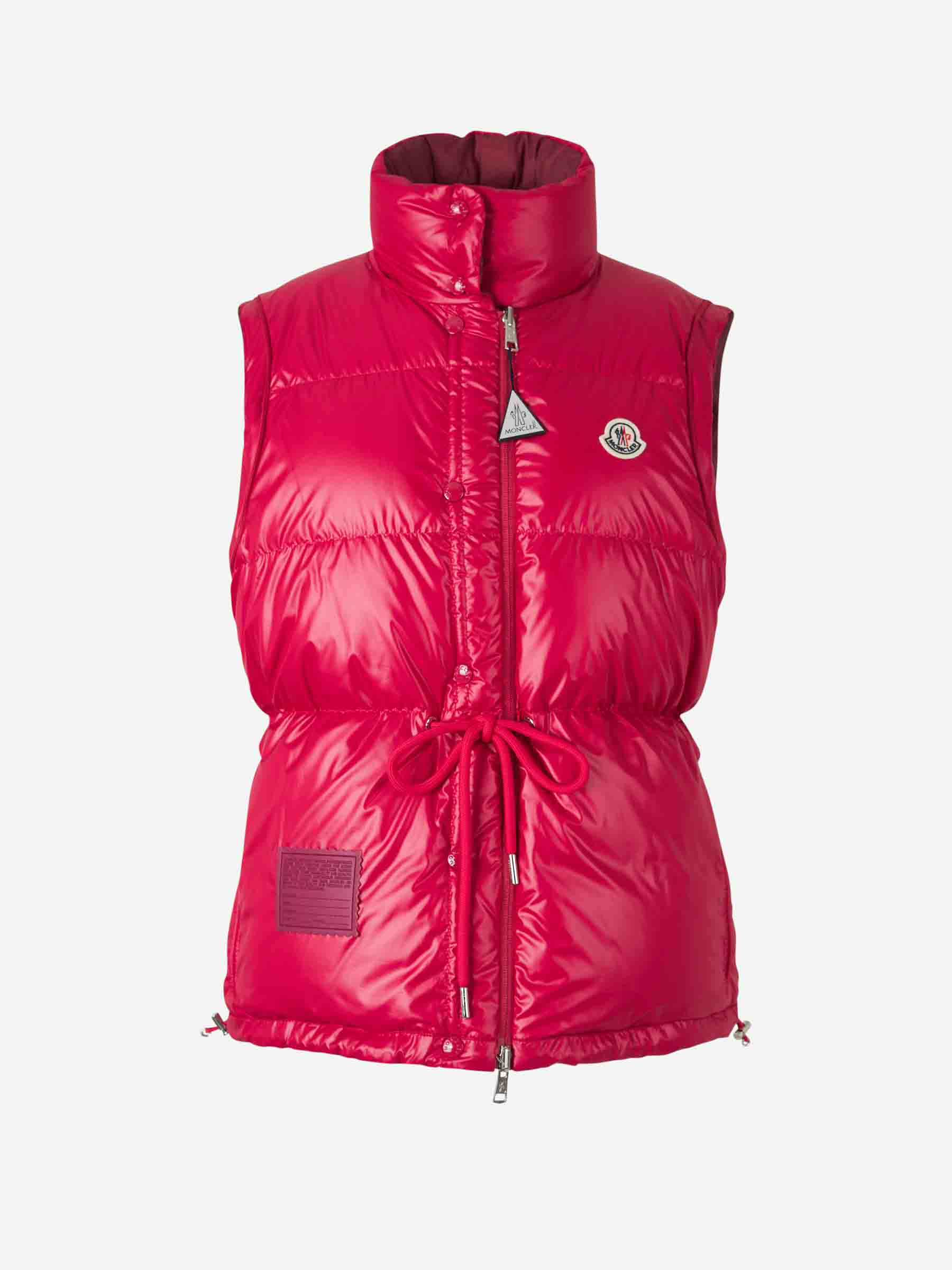 Moncler Verone Mujer Barcelona Chaqueta Acolchada Reversible color Burdeos sku 774-000506 02 - Foto 6