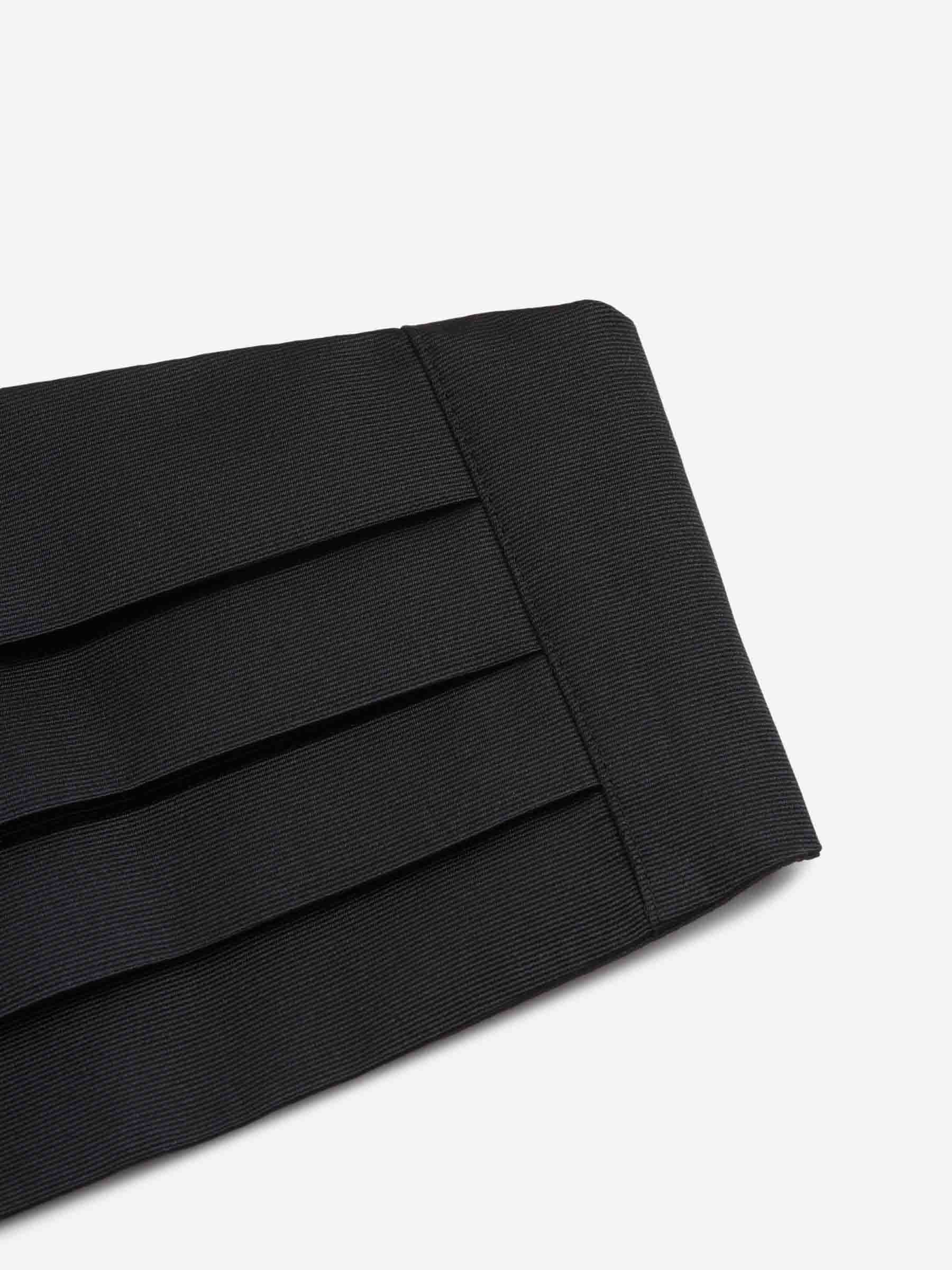 Santa Eulalia Hombre Barcelona Fajín Seda color Negro sku 603-000002 01 - Foto 3