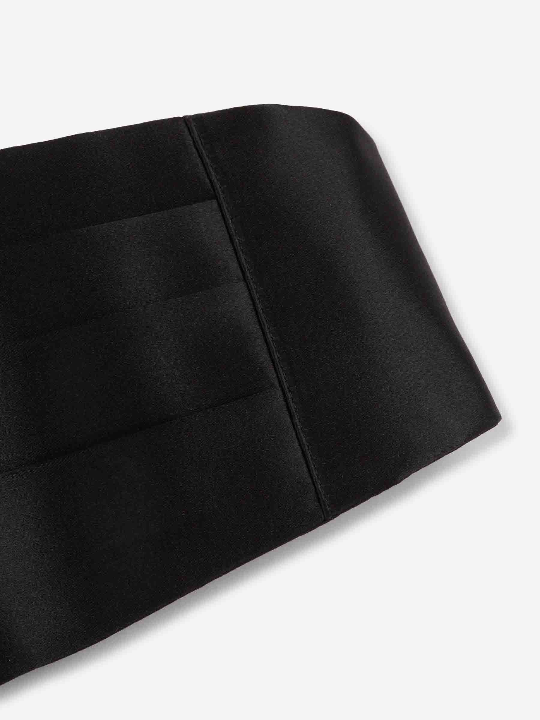 Santa Eulalia Hombre Barcelona Fajín Seda color Negro sku 603-000003 02 - Foto 3