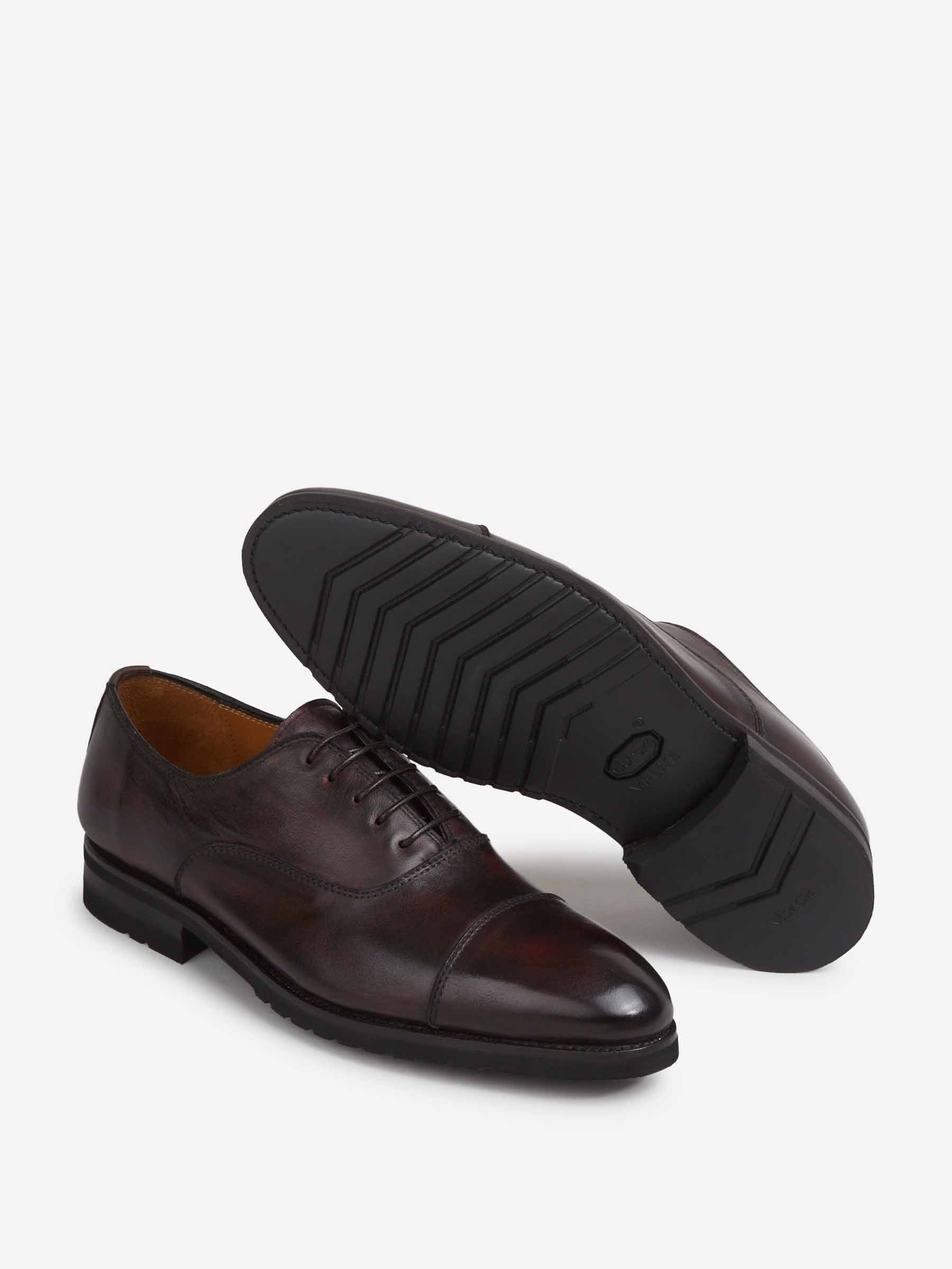 Bontoni Hombre Barcelona Zapatos Oxford Savoia color Marrón Oscuro sku 611-004644 01 - Foto 4