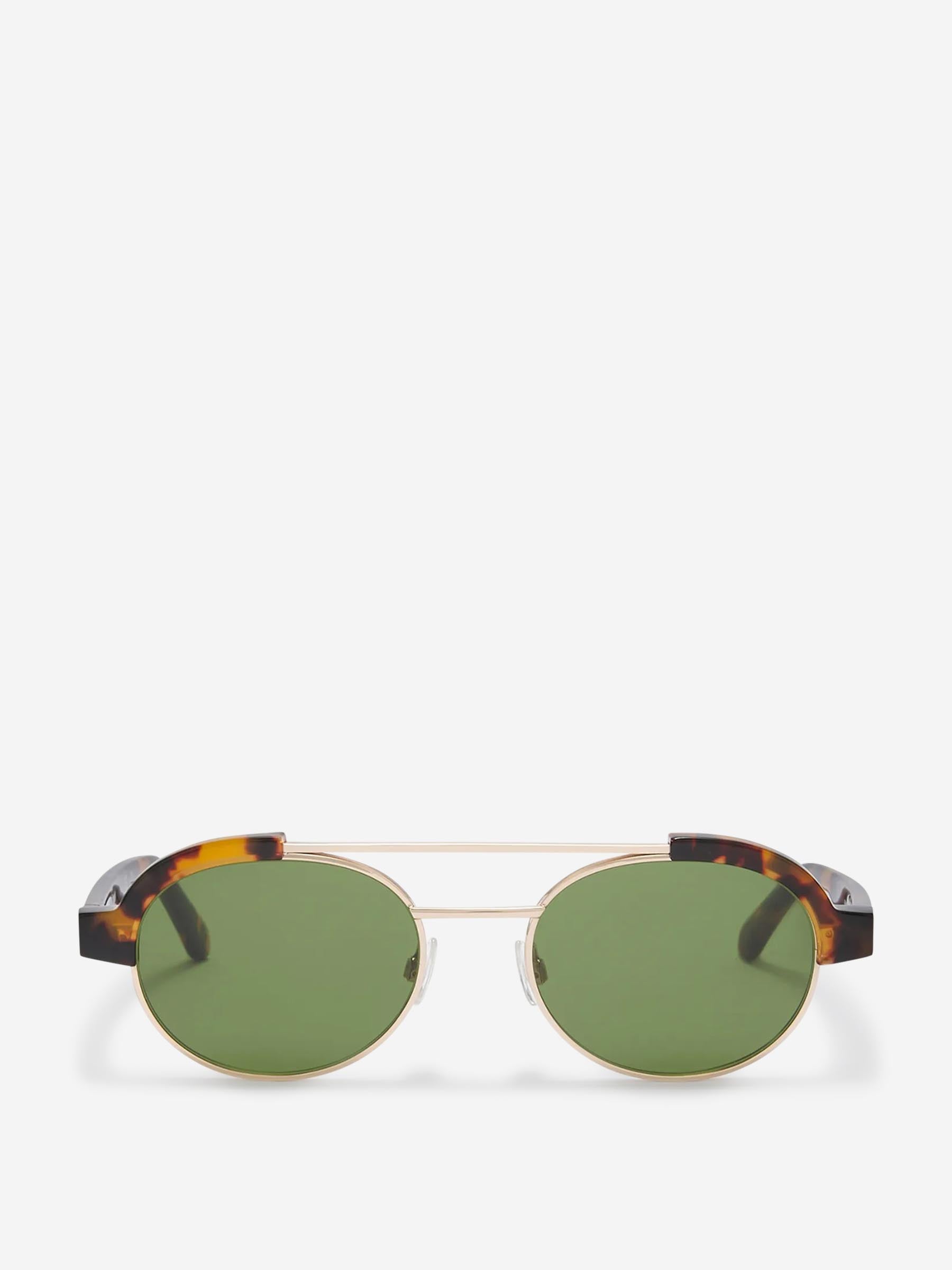 Palm Angels – Palm Angels Artesia Oval Sunglasses in  display picture 3