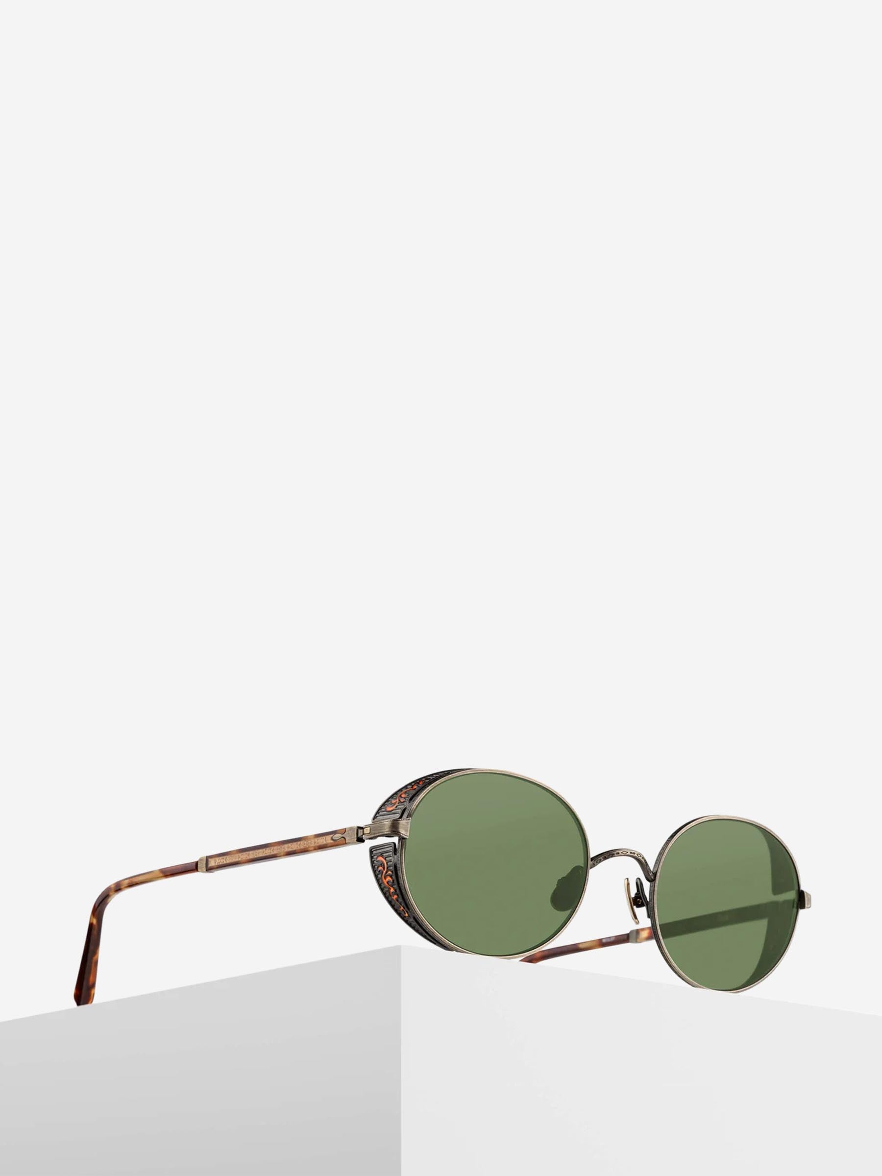 Matsuda Hombre Barcelona Gafas Sol Ovaladas color Dorado sku 614-003182 01 - Foto 3