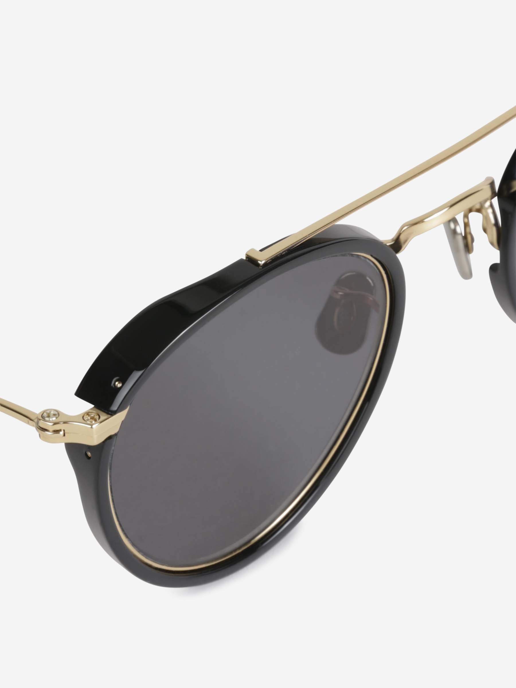 Eyevan Hombre Barcelona Gafas de Sol Redondas 762 color Negro sku 614-003192 01 - Foto 3