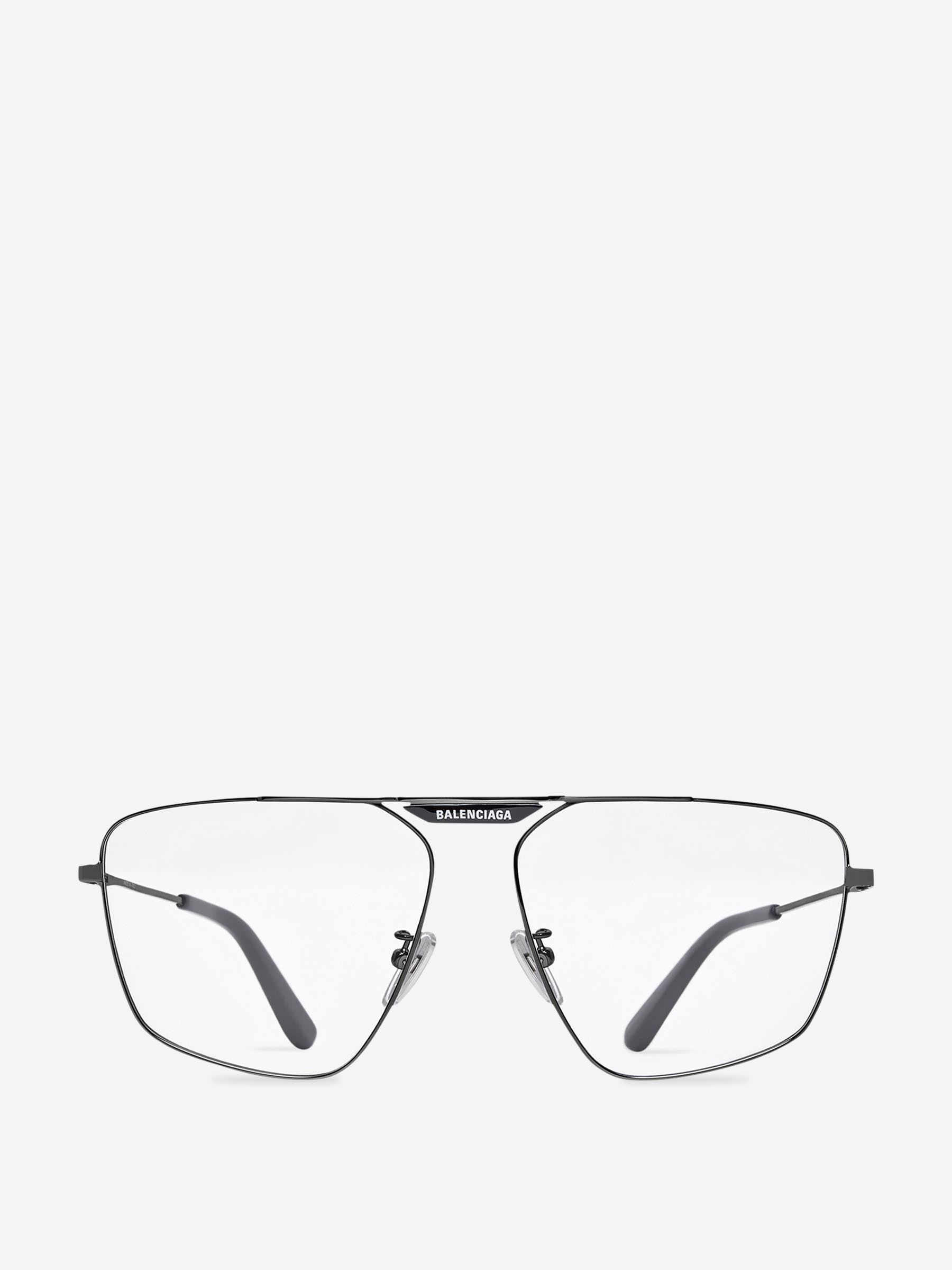 Balenciaga Hombre Barcelona Gafas de Sol Aviador color Blanco sku 614-003193 01 - Foto 1