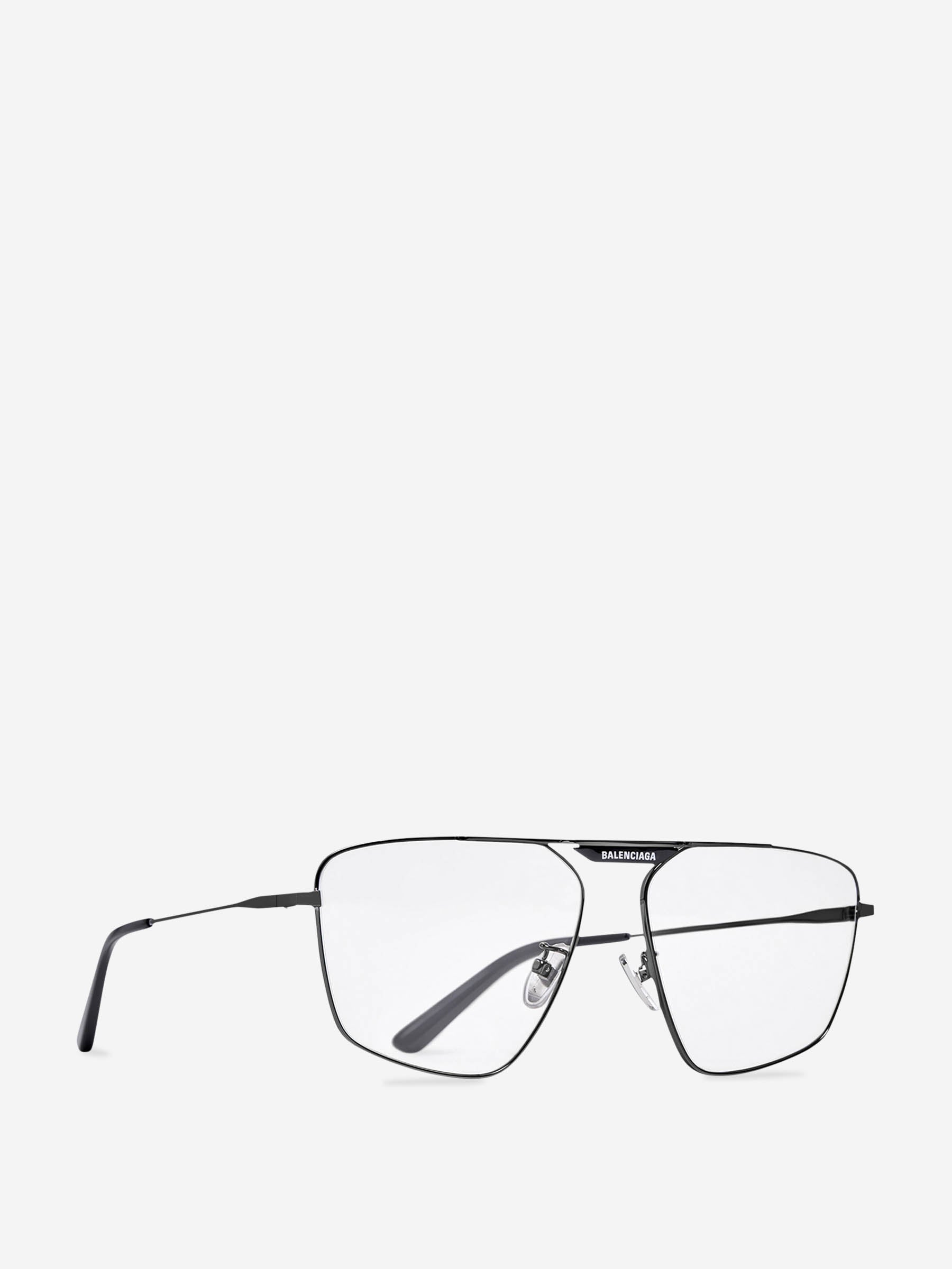 Balenciaga Hombre Barcelona Gafas de Sol Aviador color Blanco sku 614-003193 01 - Foto 2