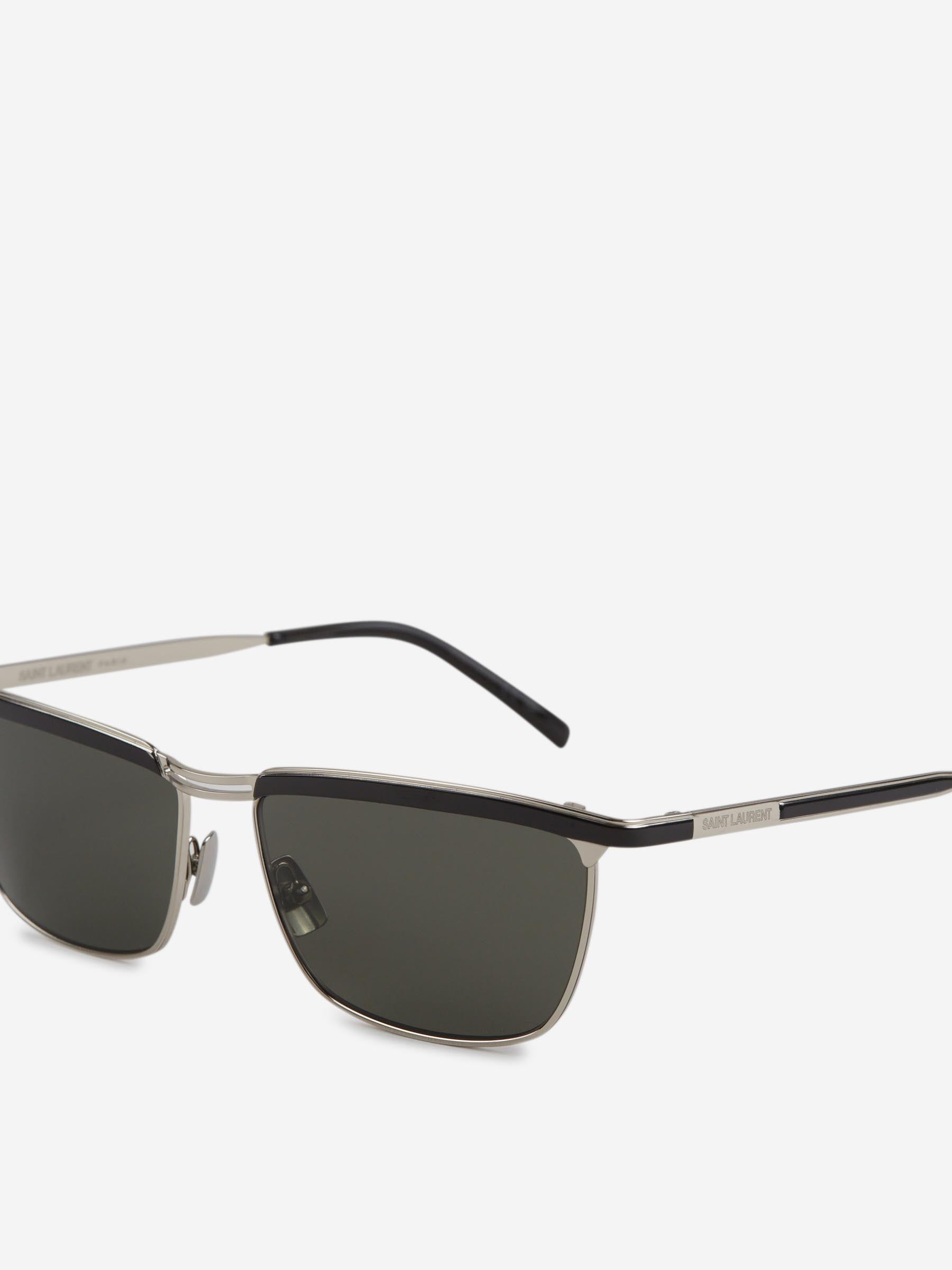 Saint Laurent Hombre Barcelona Gafas de Sol Cuadradas color Plateado sku 614-003309 02 - Foto 3