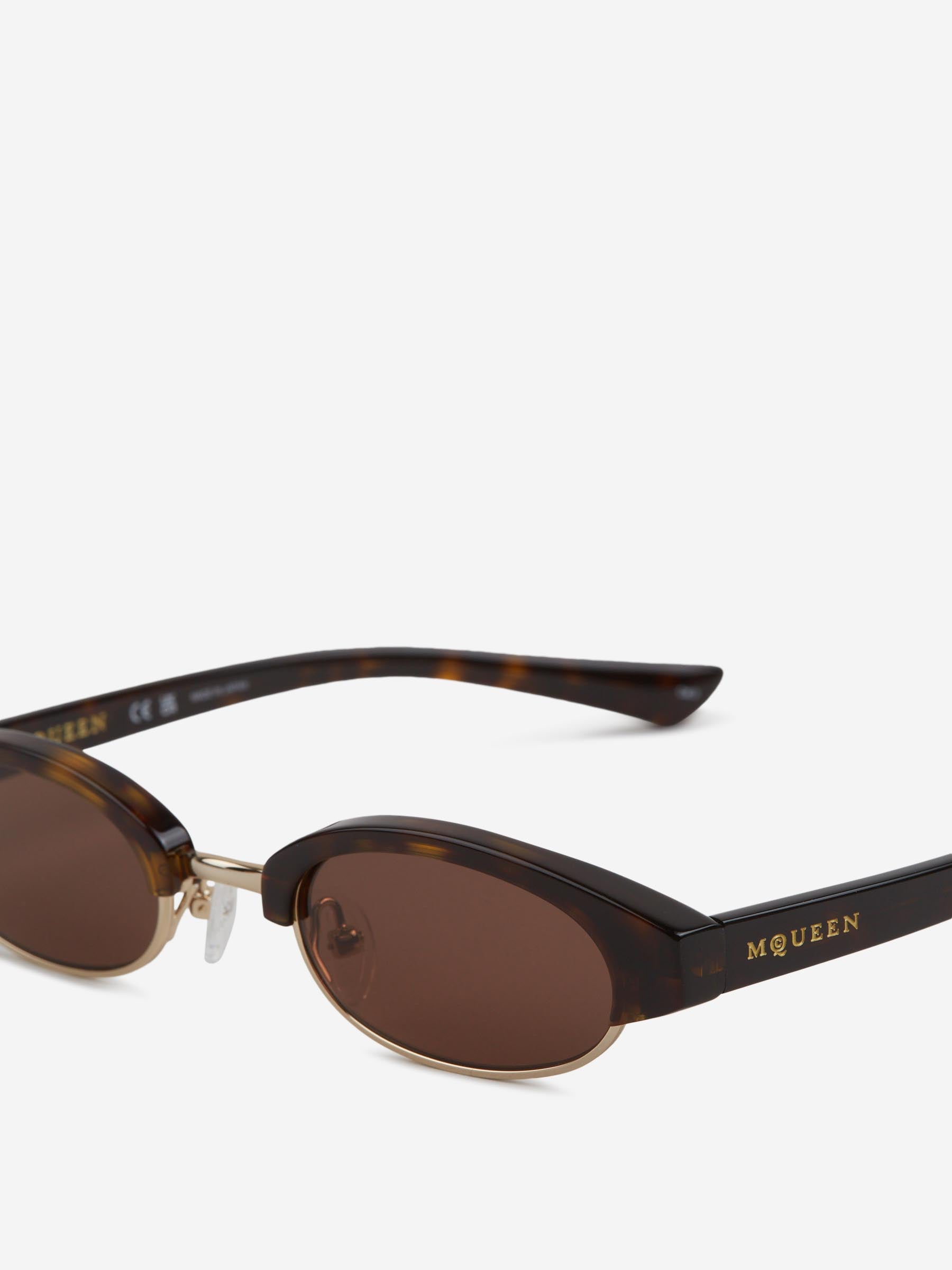 McQueen Hombre Barcelona Gafas de Sol Ovaladas color Marrón sku 614-003318 02 - Foto 3