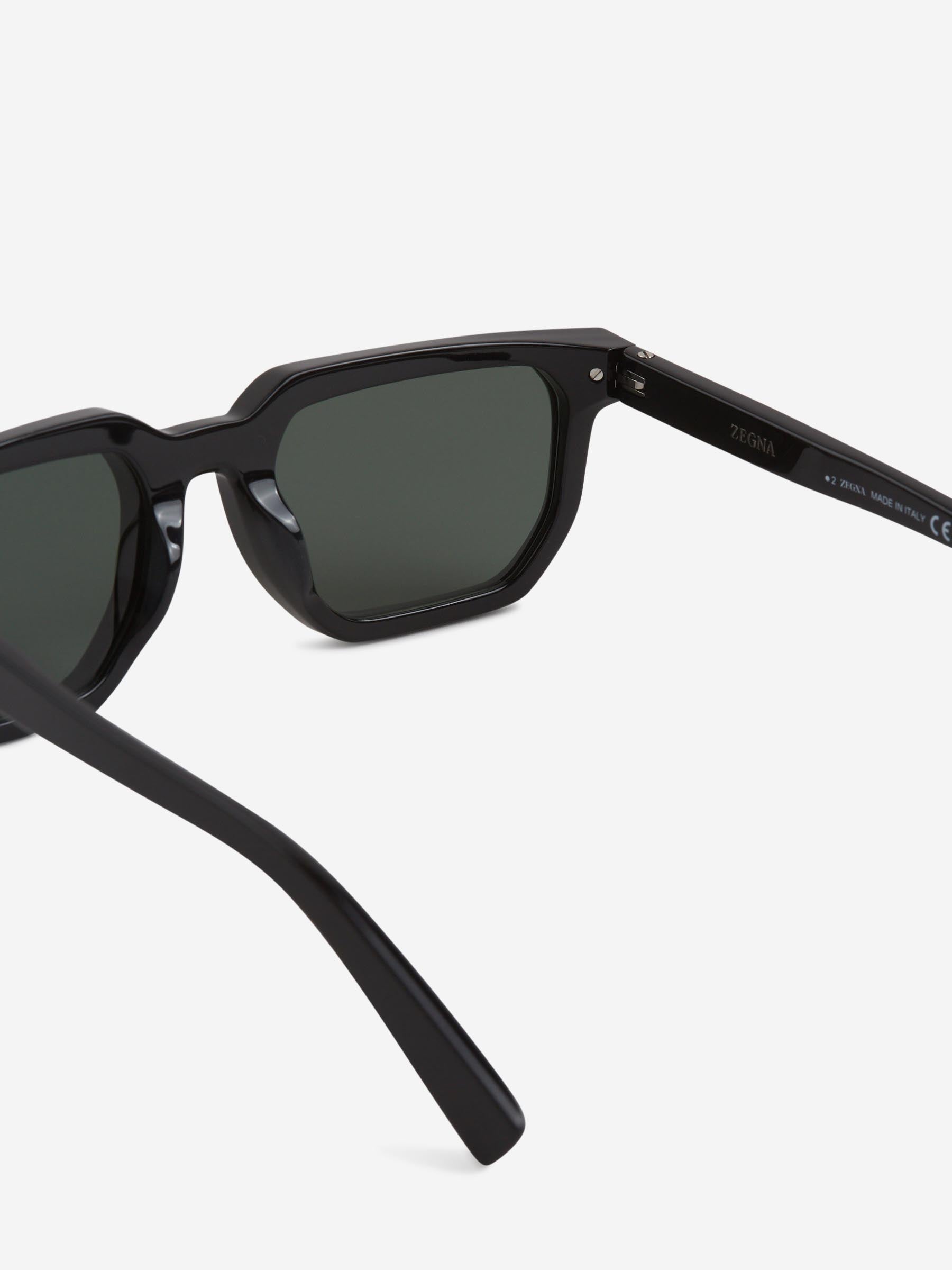 Zegna Hombre Barcelona Gafas de Sol Cuadradas color Negro sku 614-003323 01 - Foto 4