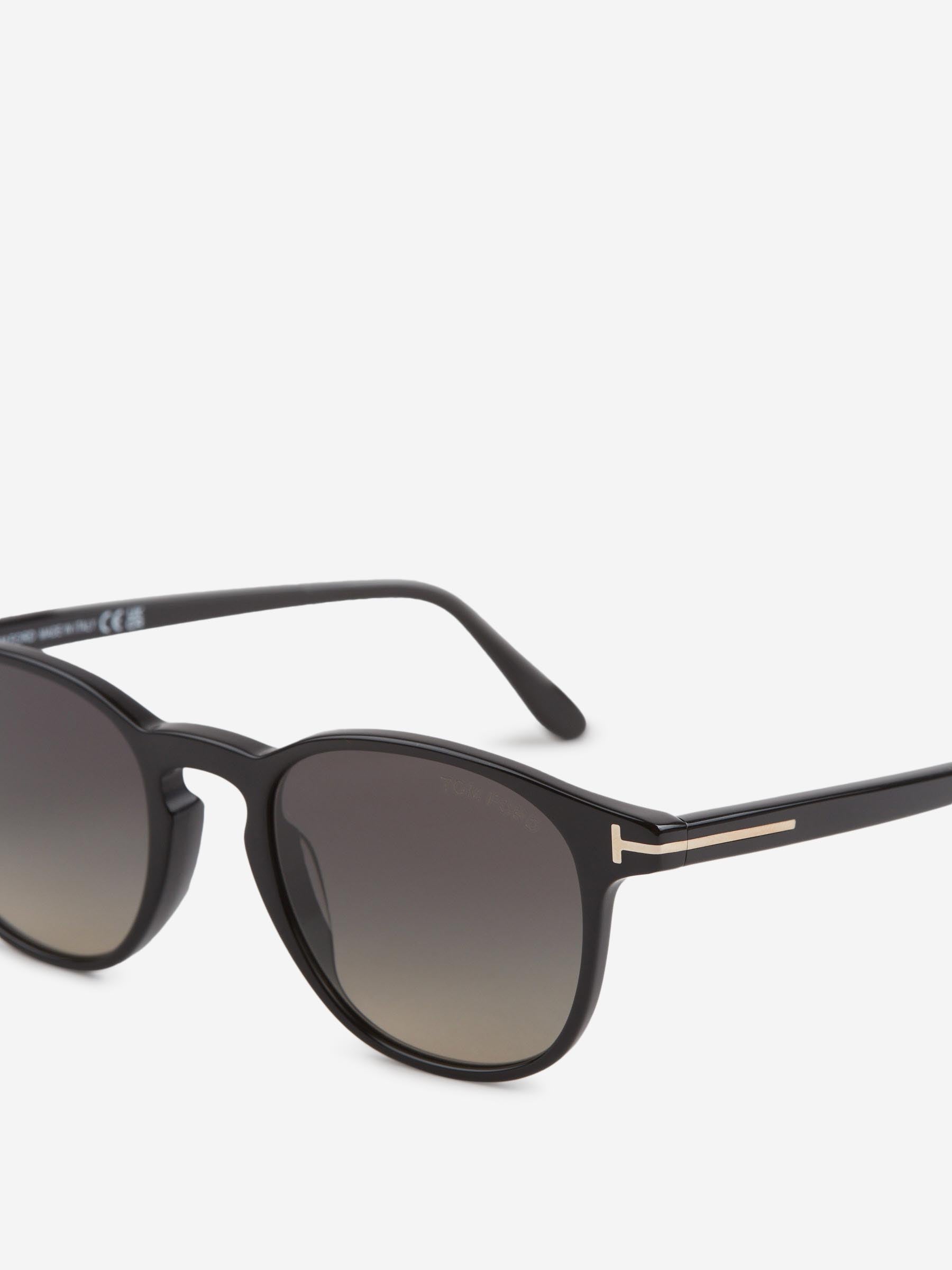 Tom Ford Hombre Barcelona Gafas de Sol Redondas color Negro sku 614-003351 01 - Foto 3