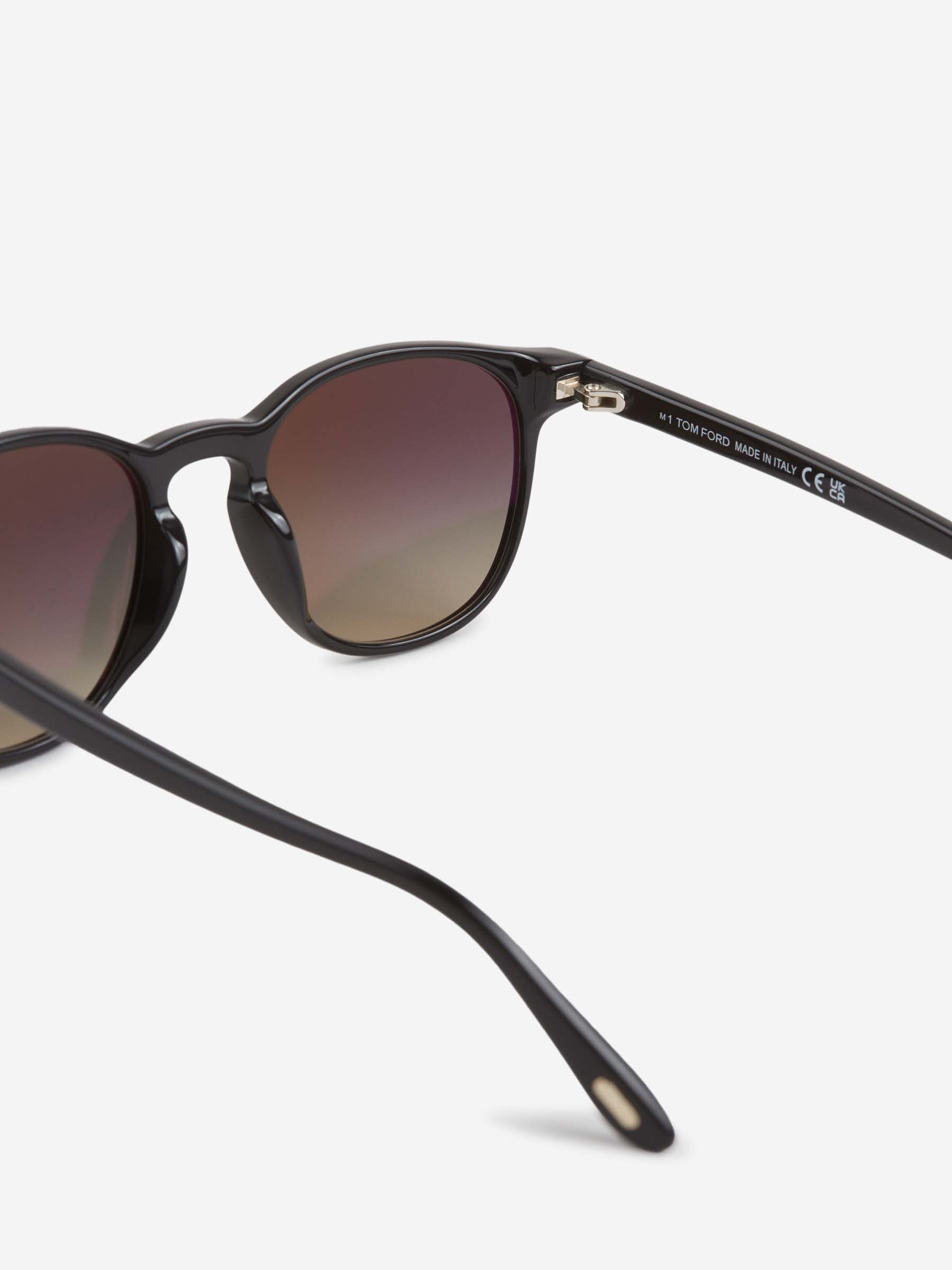 Tom Ford Hombre Barcelona Gafas de Sol Redondas color Negro sku 614-003351 01 - Foto 4