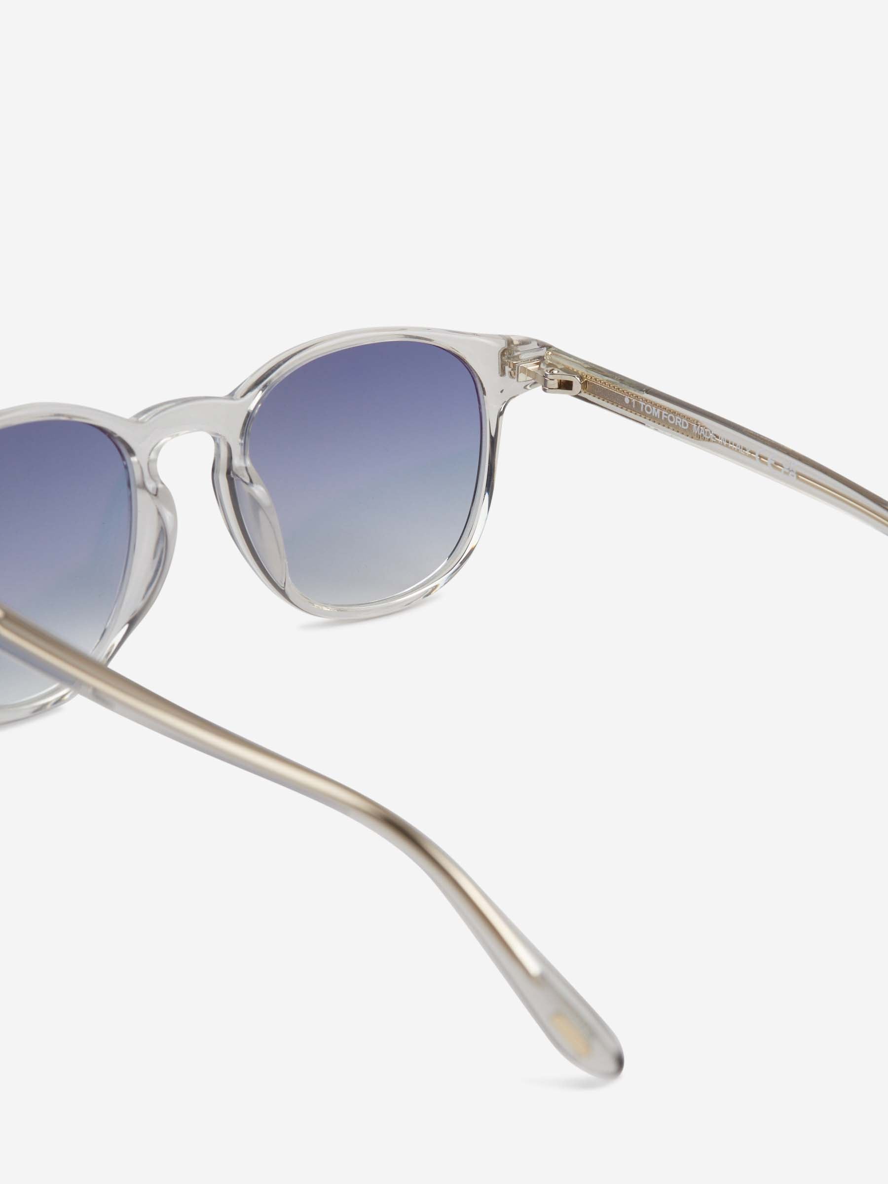 Tom Ford Hombre Barcelona Gafas de Sol Redondas color Blanco sku 614-003351 02 - Foto 4