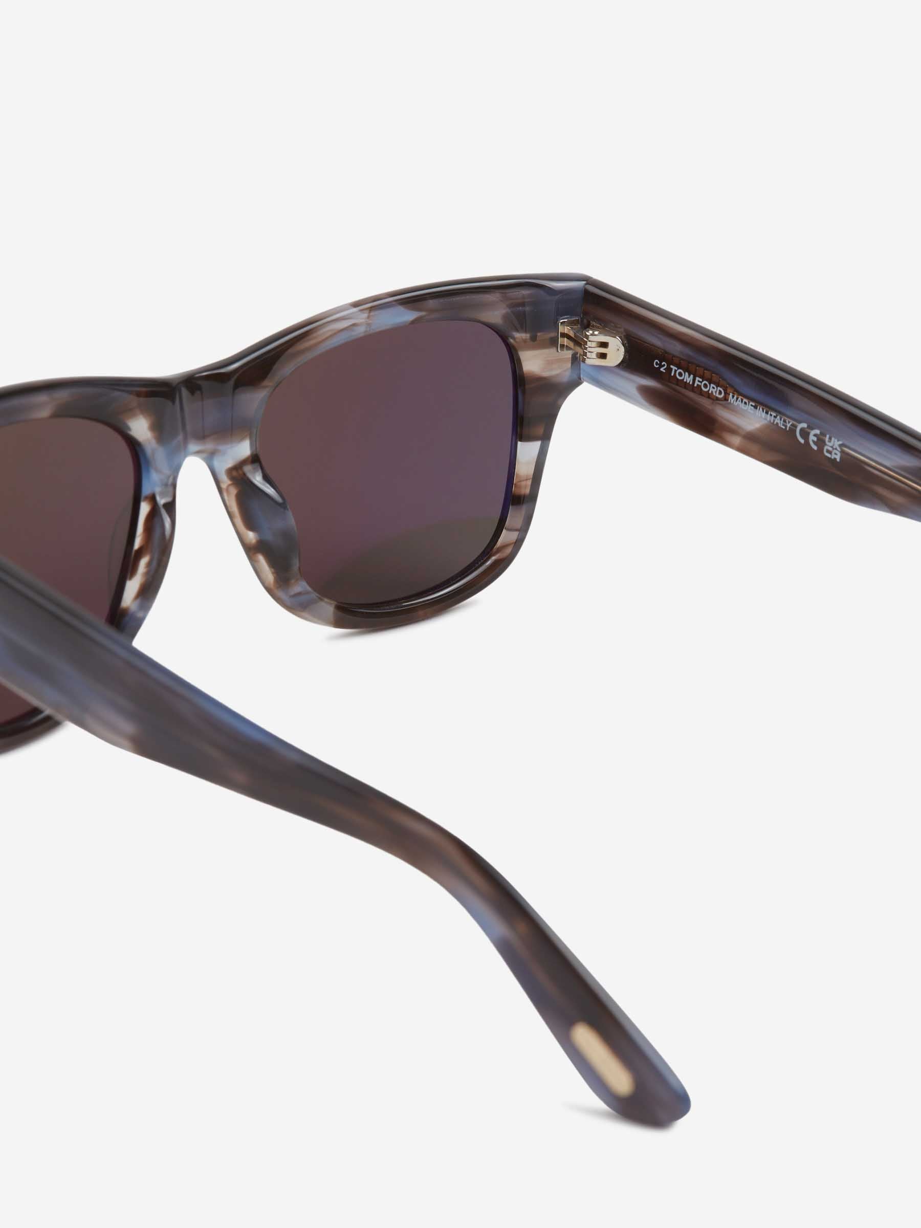 Tom Ford Hombre Barcelona Gafas de Sol Cuadradas color Azul sku 614-003353 01 - Foto 4