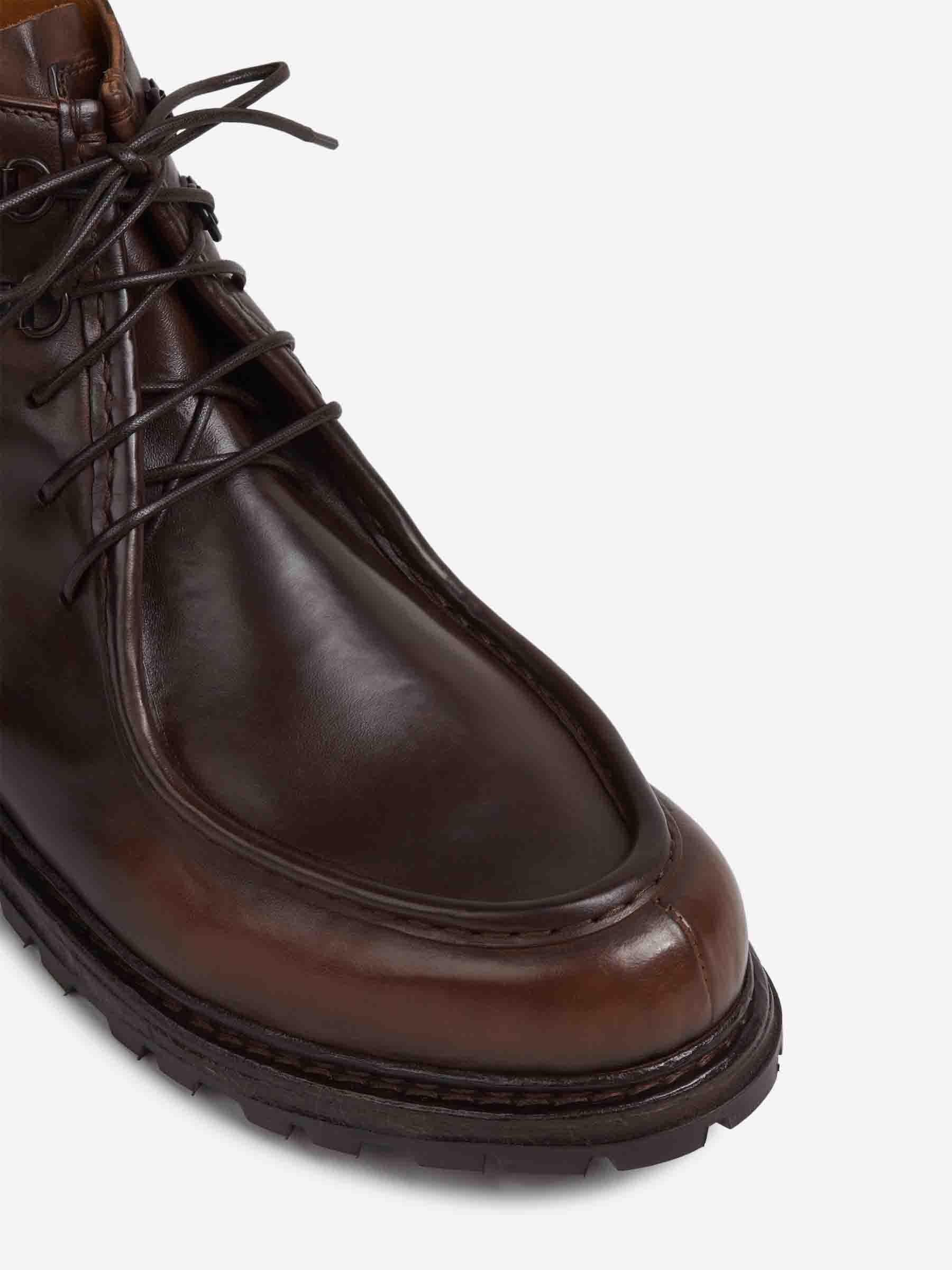 Officine Creative Hombre Barcelona Botines Volcov color Marrón Oscuro sku 615-000013 01 - Foto 5