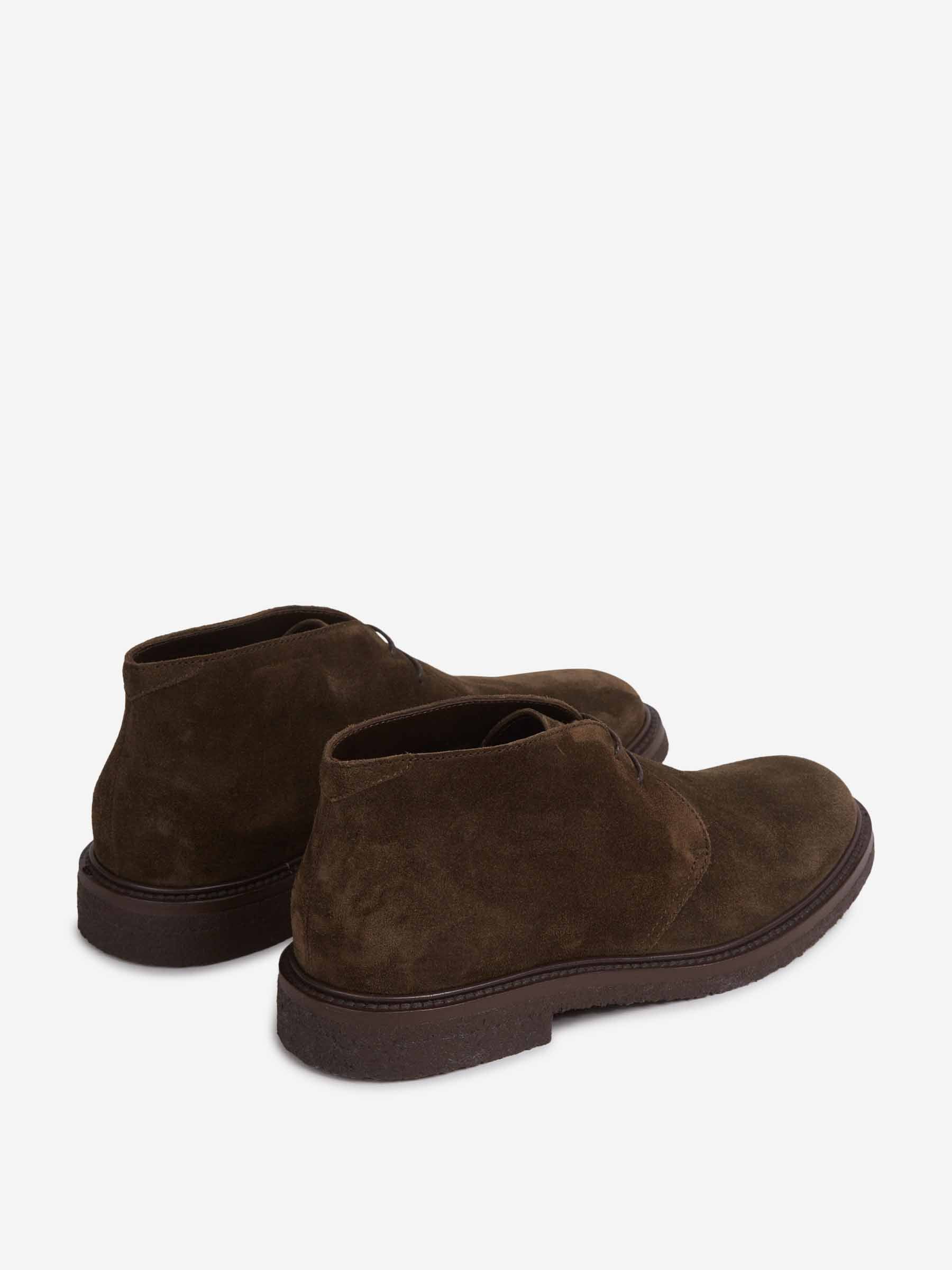 Henderson Baracco Hombre Barcelona Botas Piel Ante color Marrón Oscuro sku 615-000021 01 - Foto 3