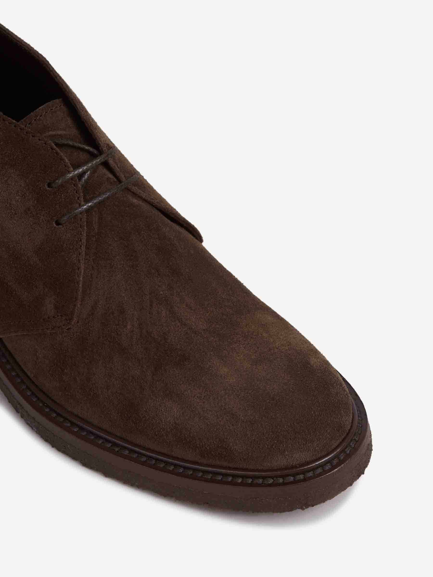 Henderson Baracco Hombre Barcelona Botas Piel Ante color Marrón Oscuro sku 615-000021 01 - Foto 5