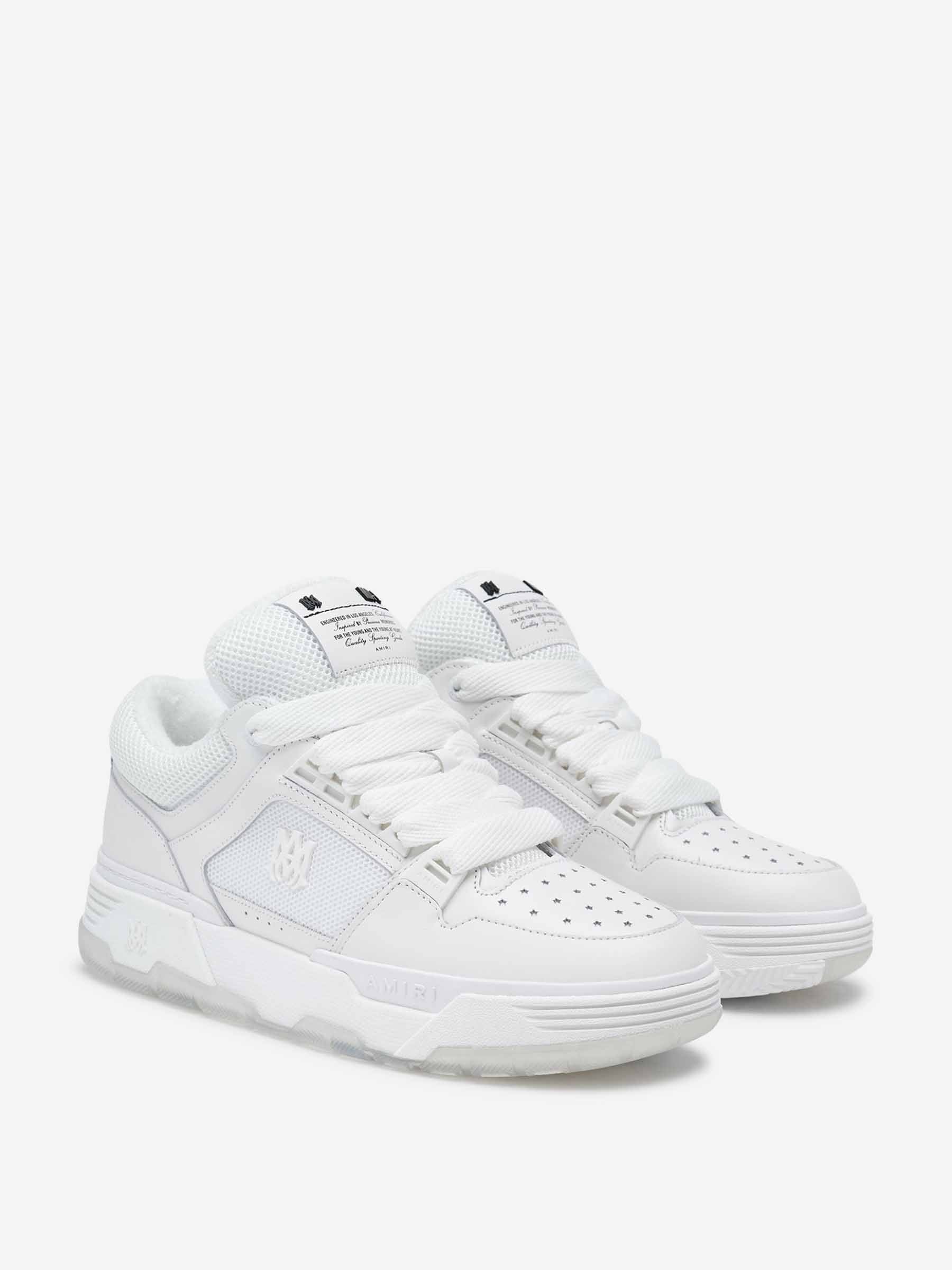 Amiri Hombre Barcelona Sneakers MA-1 color Blanco sku 616-003075 01 - Foto 2