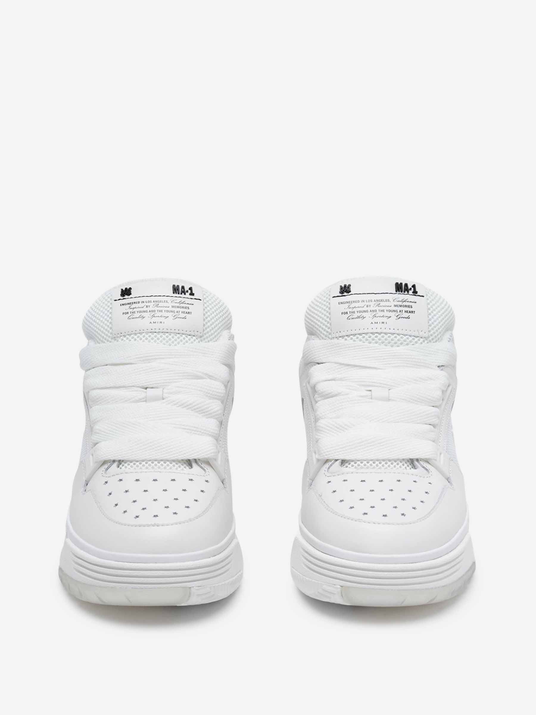 Amiri Hombre Barcelona Sneakers MA-1 color Blanco sku 616-003075 01 - Foto 3