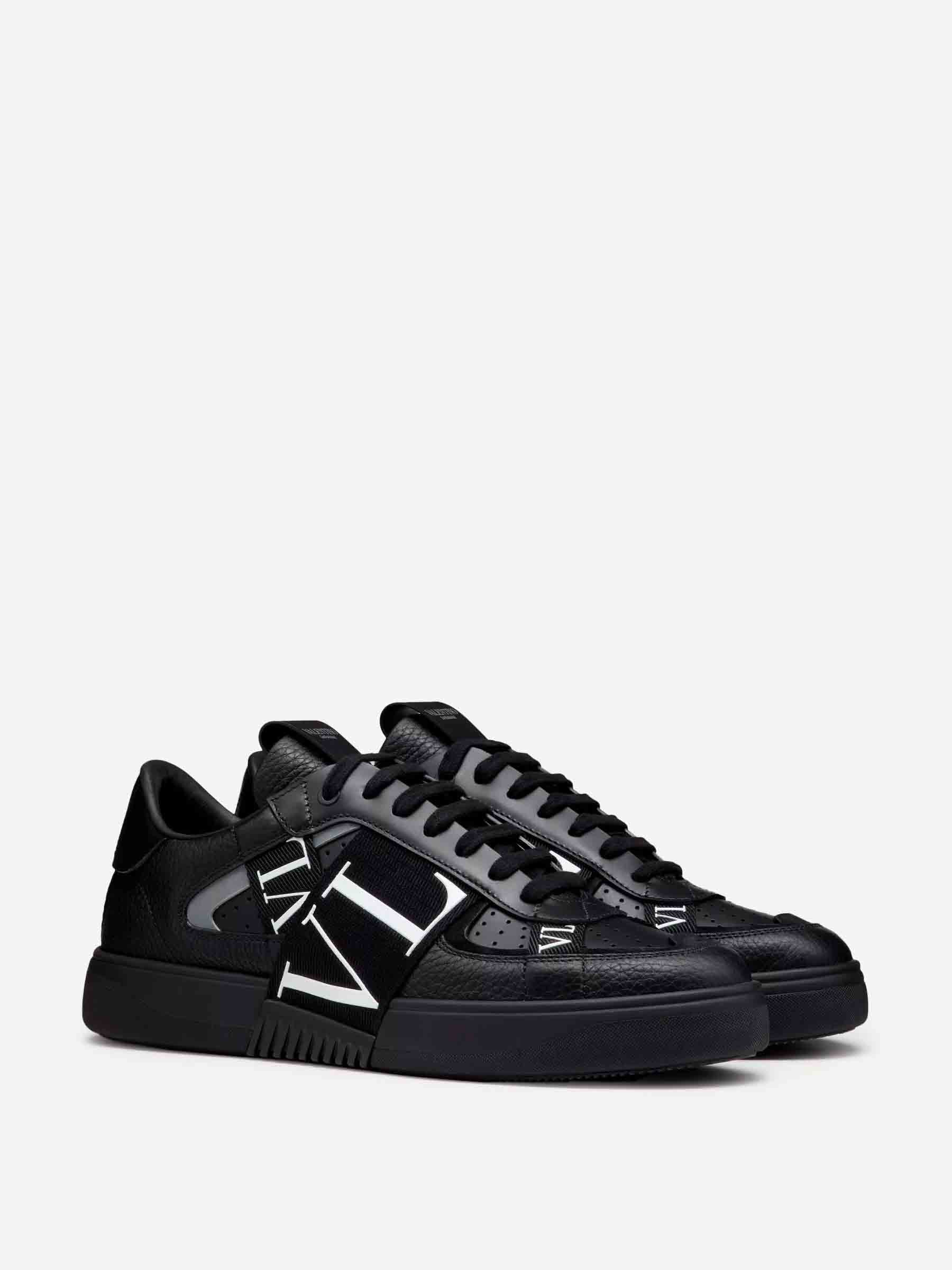 Valentino Garavani Hombre Barcelona Sneakers Cintas VLTN color Negro sku 616-003147 01 - Foto 3