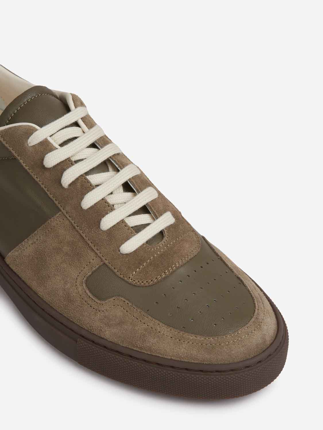 Common Projects Hombre Barcelona Sneakers Bball Slim color Verde Militar sku 616-003162 02 - Foto 5