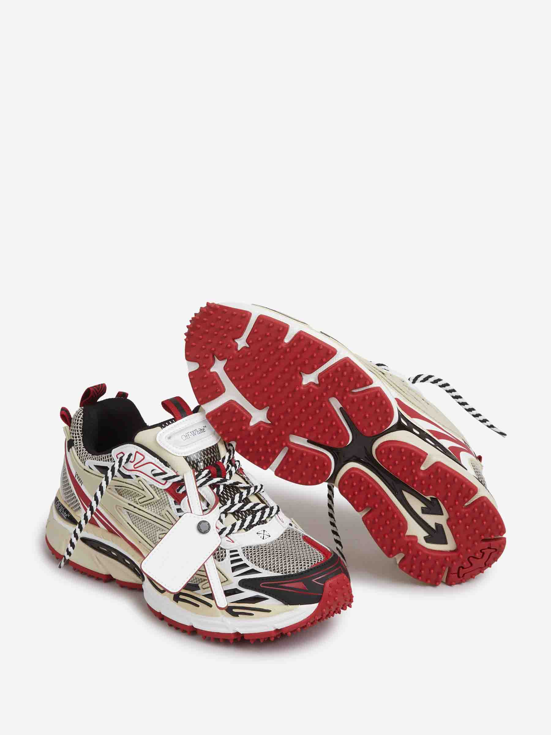 Off-White Hombre Barcelona Sneakers OW Be Right Back color Crema sku 616-003192 01 - Foto 4