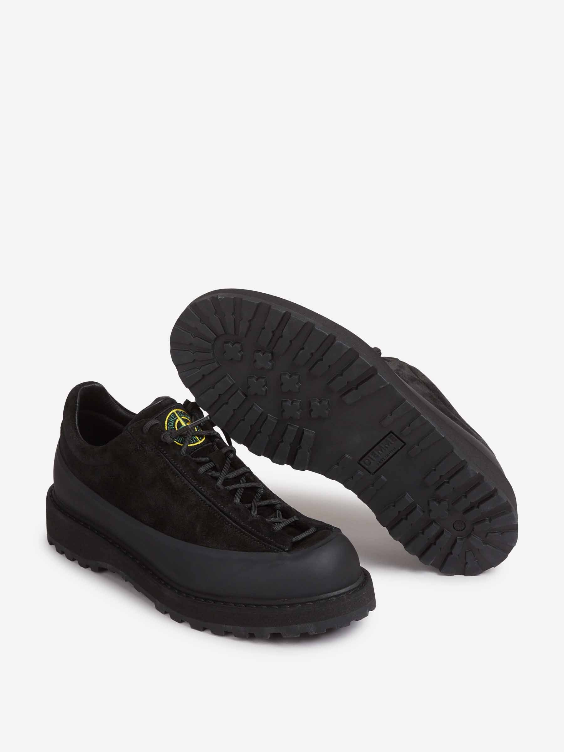 Stone Island Hombre Barcelona Sneakers Low Top color Negro sku 616-003210 01 - Foto 4