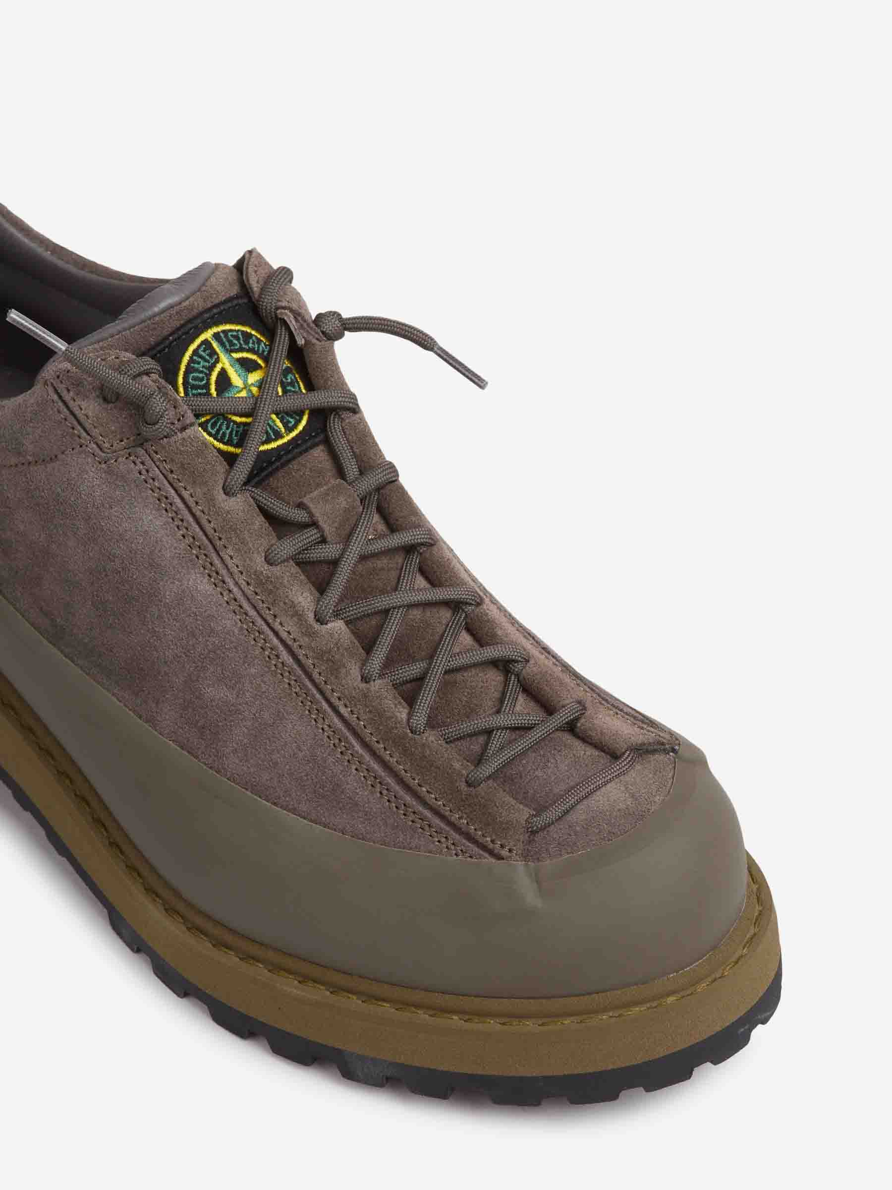 Stone Island Hombre Barcelona Sneakers Low Top color Verde Militar sku 616-003210 02 - Foto 5