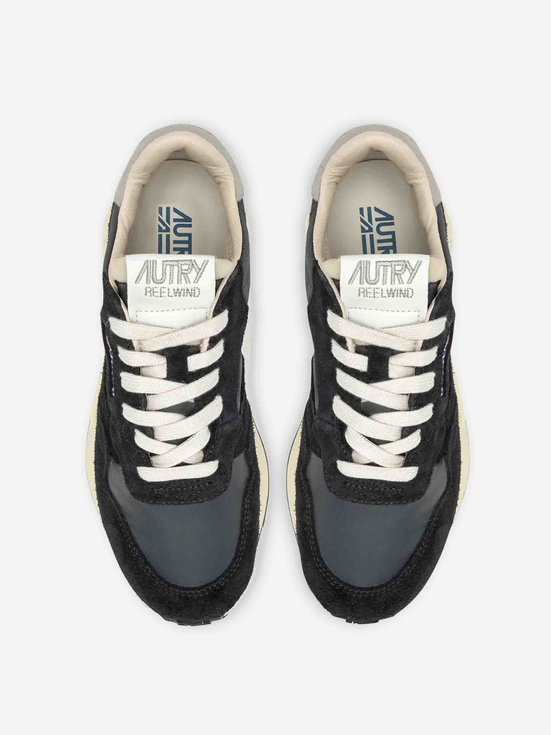 Autry Hombre Barcelona Sneakers Reelwind Low color Blanco y Negro sku 616-003218 03 - Foto 4