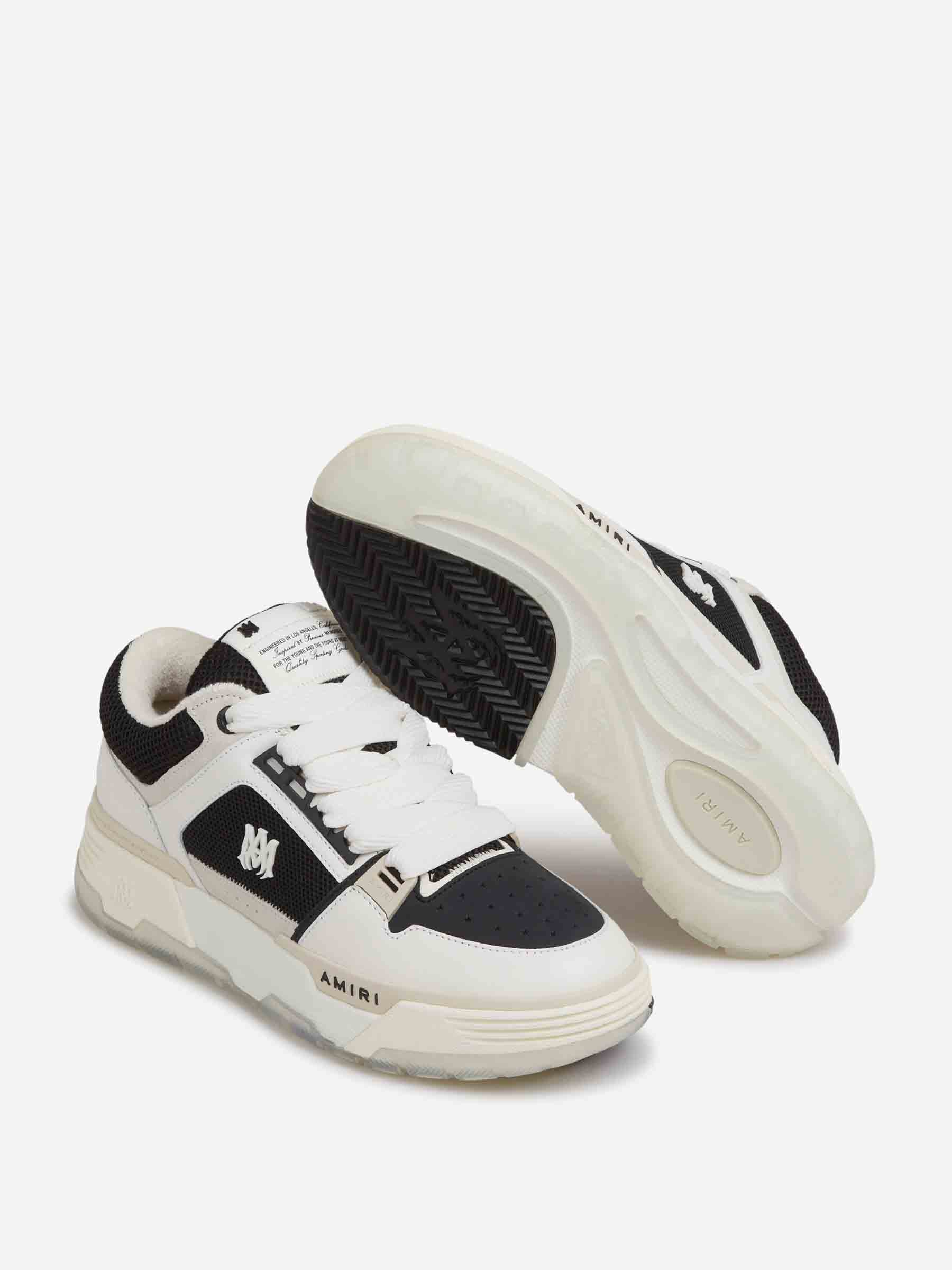 Amiri Hombre Barcelona Sneakers MA-1 color Blanco y Negro sku 616-003227 02 - Foto 5