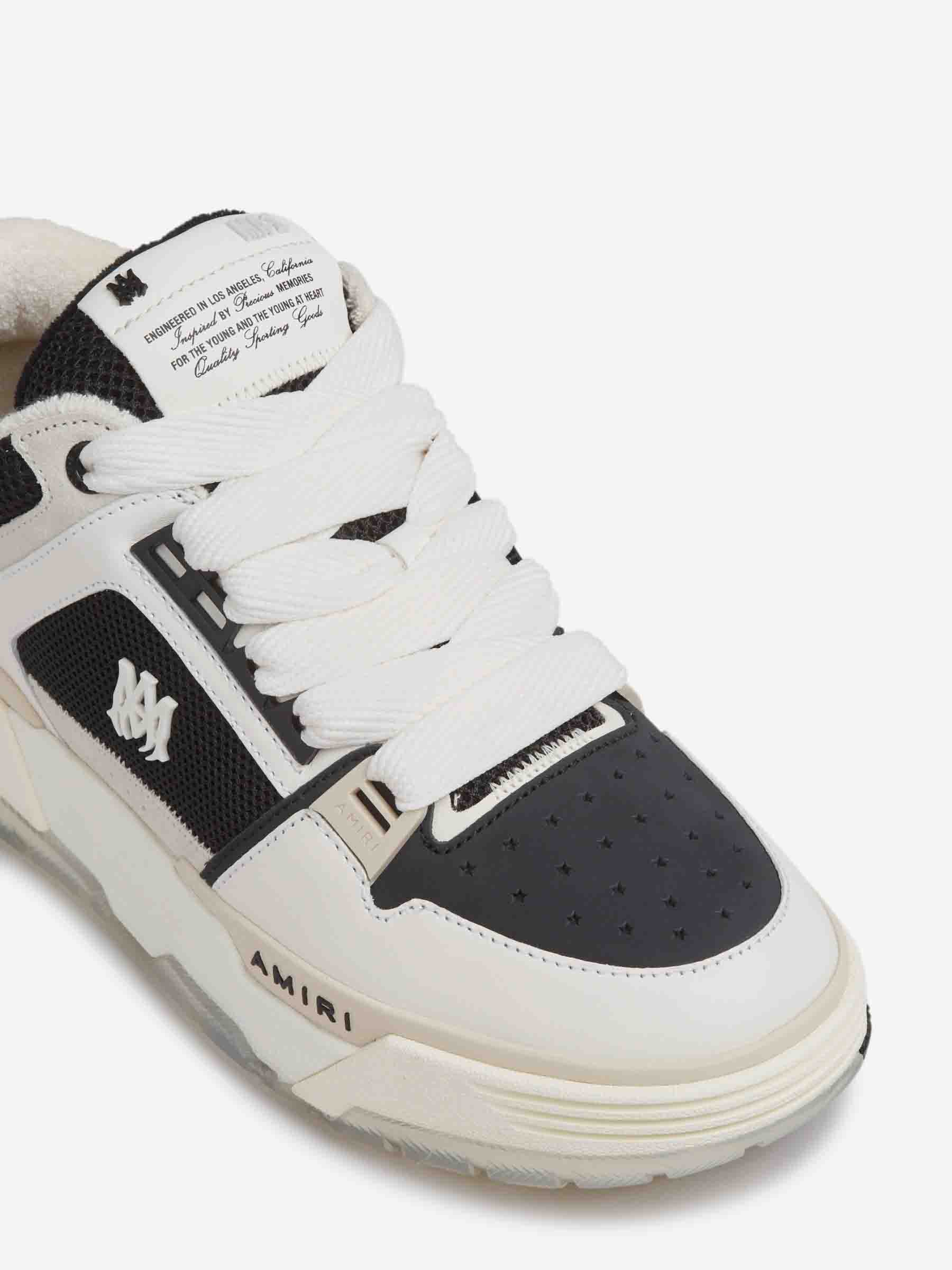 Amiri Hombre Barcelona Sneakers MA-1 color Blanco y Negro sku 616-003227 02 - Foto 6