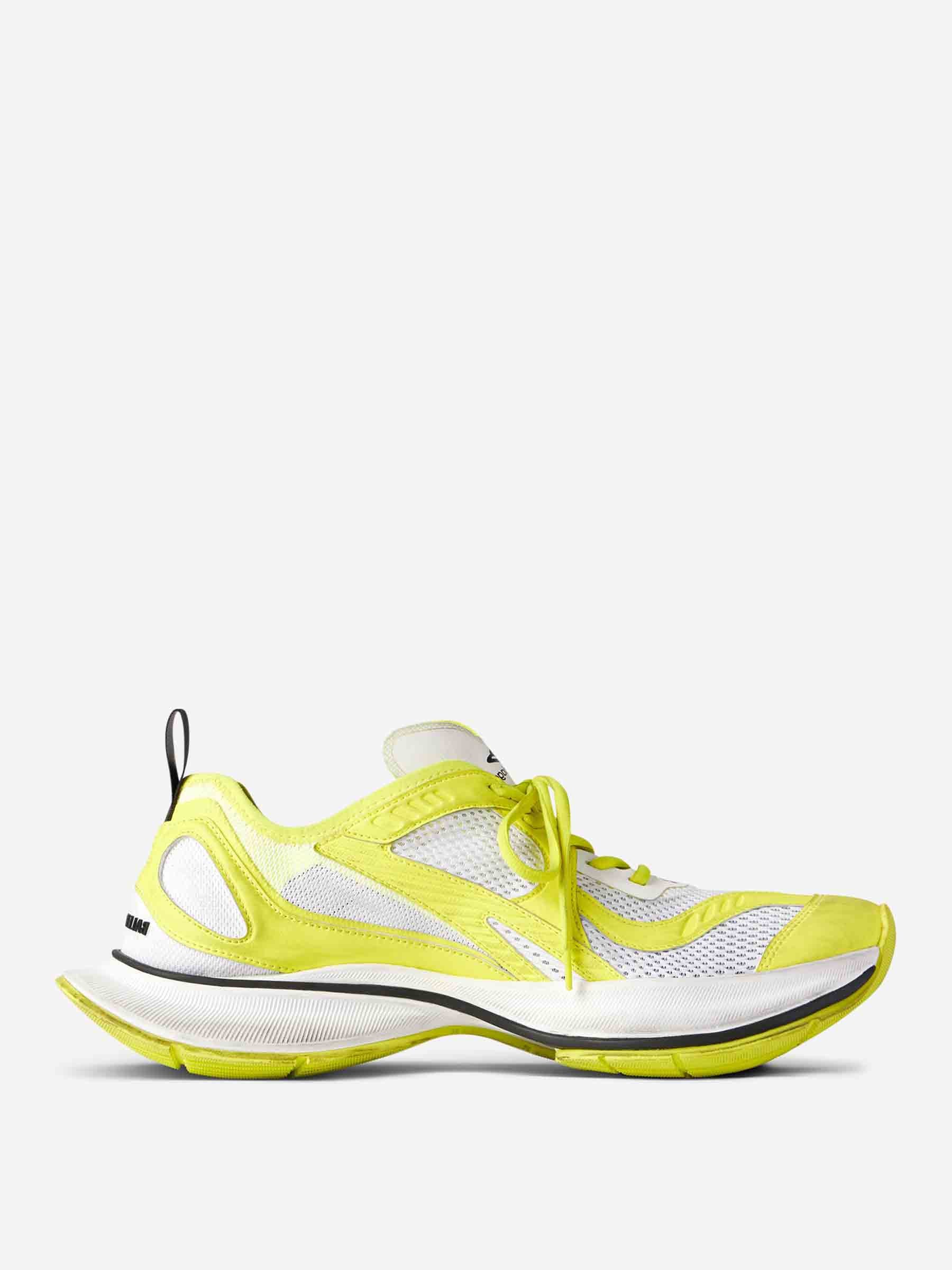 Balenciaga Hombre Barcelona Sneakers Circuit color Amarillo Neón sku 616-003254 02 - Foto 3