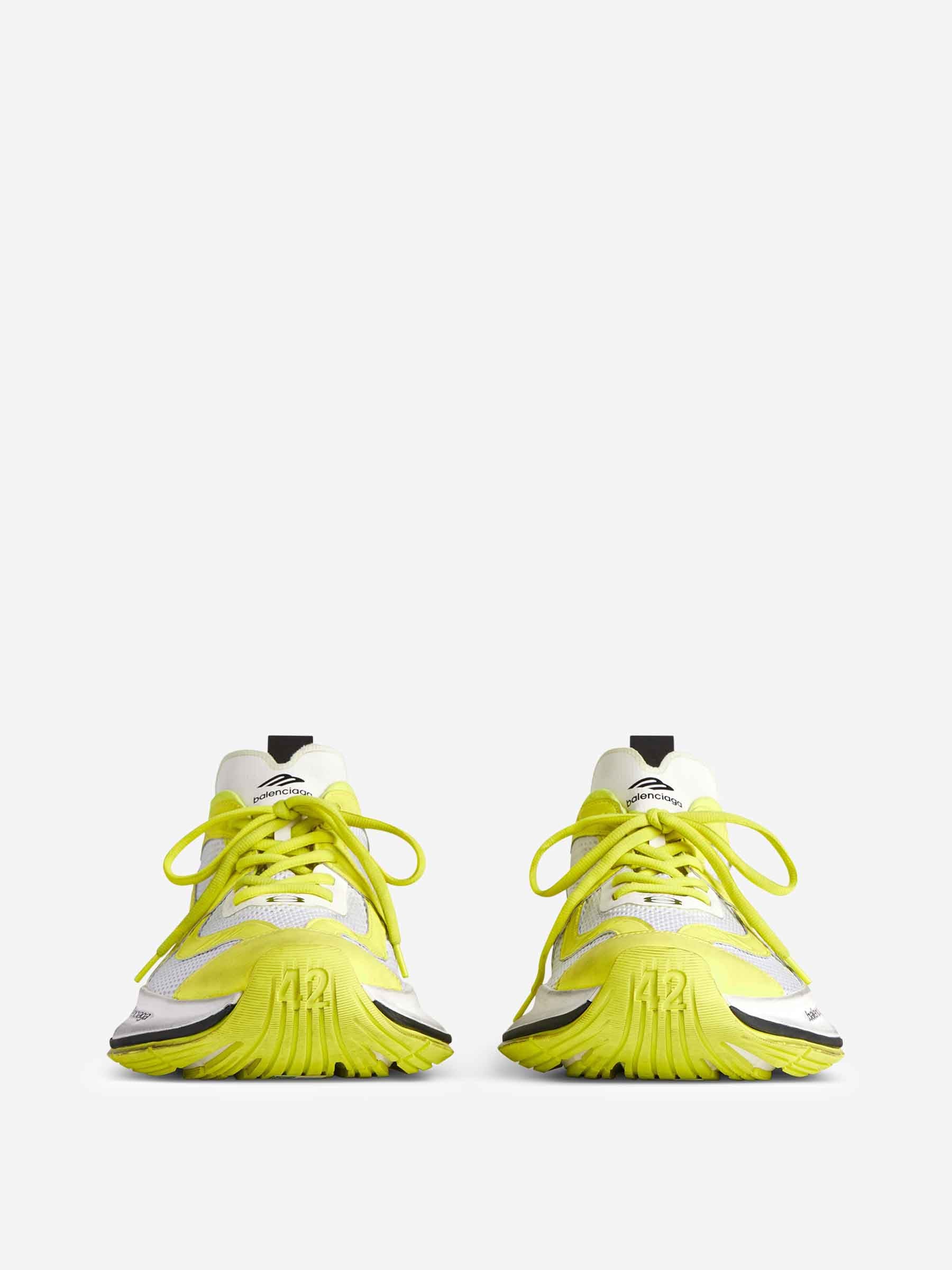 Balenciaga Hombre Barcelona Sneakers Circuit color Amarillo Neón sku 616-003254 02 - Foto 4