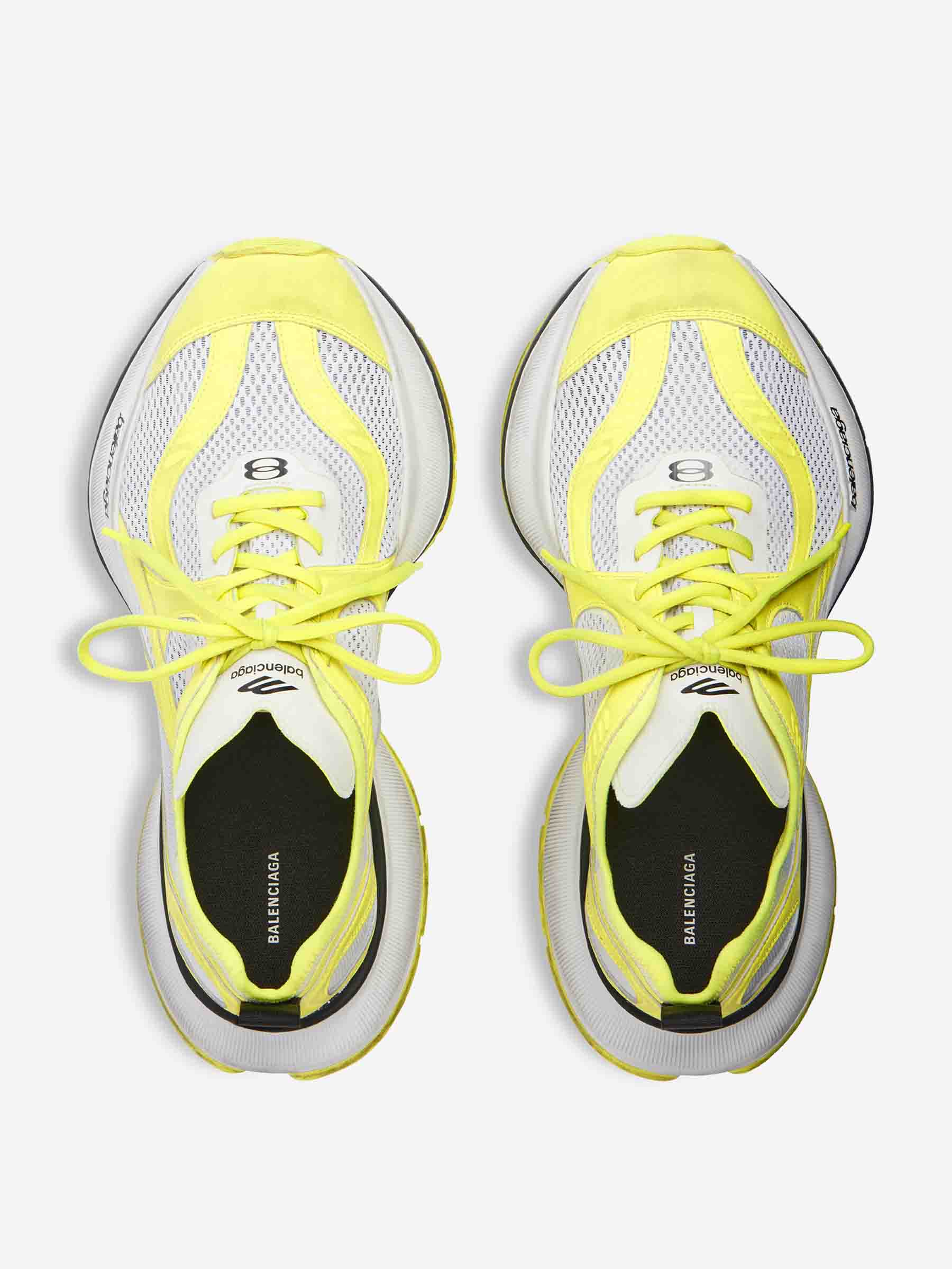 Balenciaga Hombre Barcelona Sneakers Circuit color Amarillo Neón sku 616-003254 02 - Foto 6