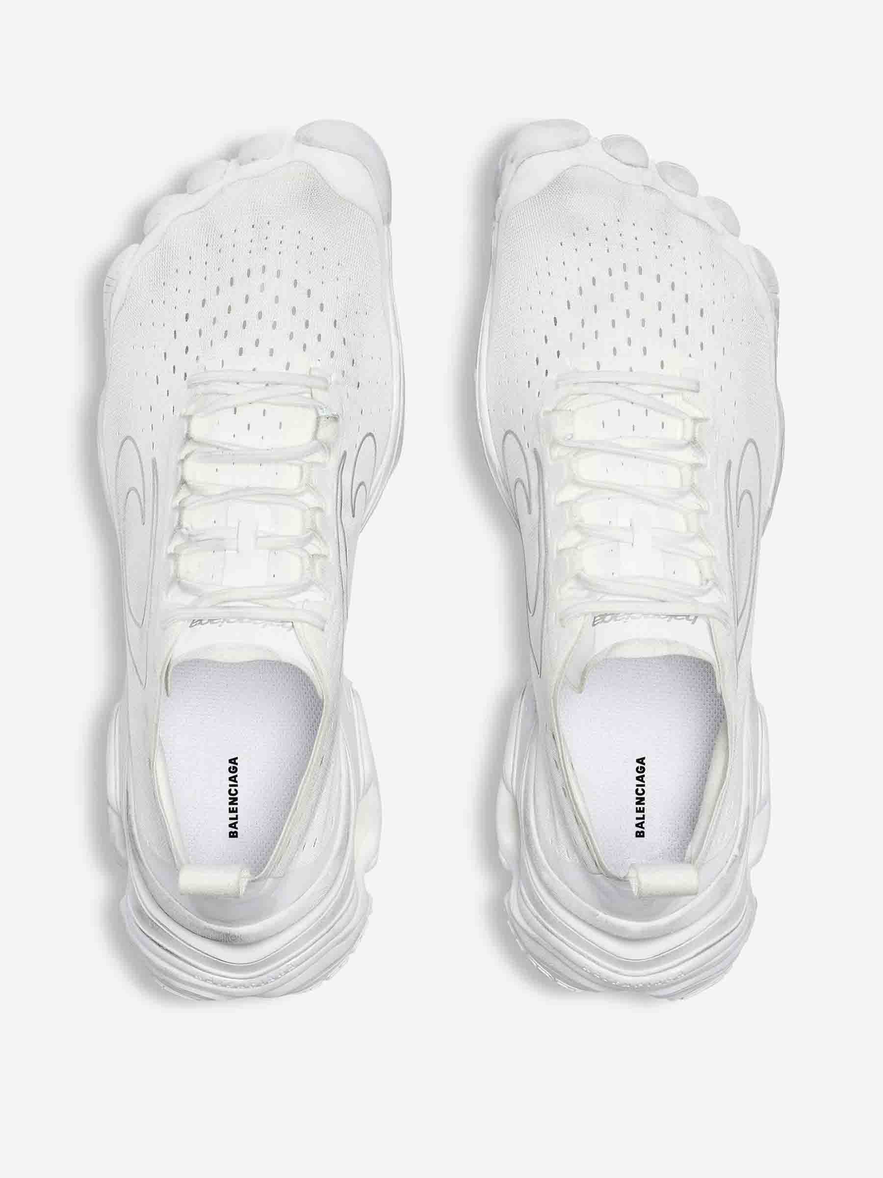 Balenciaga Hombre Barcelona Sneakers Anatomic Runner color Blanco sku 616-003258 02 - Foto 3