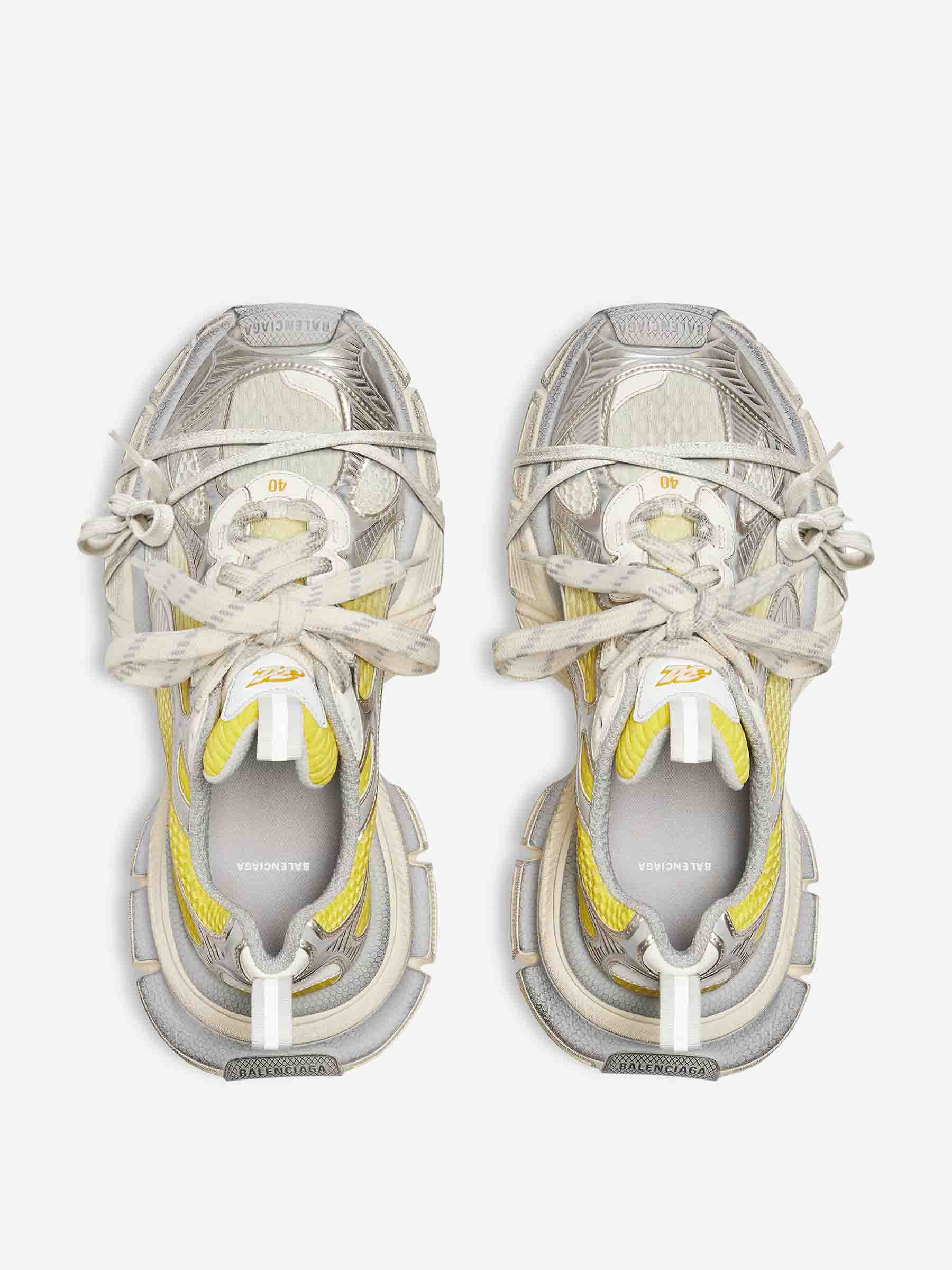 Balenciaga Hombre Barcelona Sneakers 3XL Gradient color Amarillo Neón sku 616-003259 01 - Foto 3