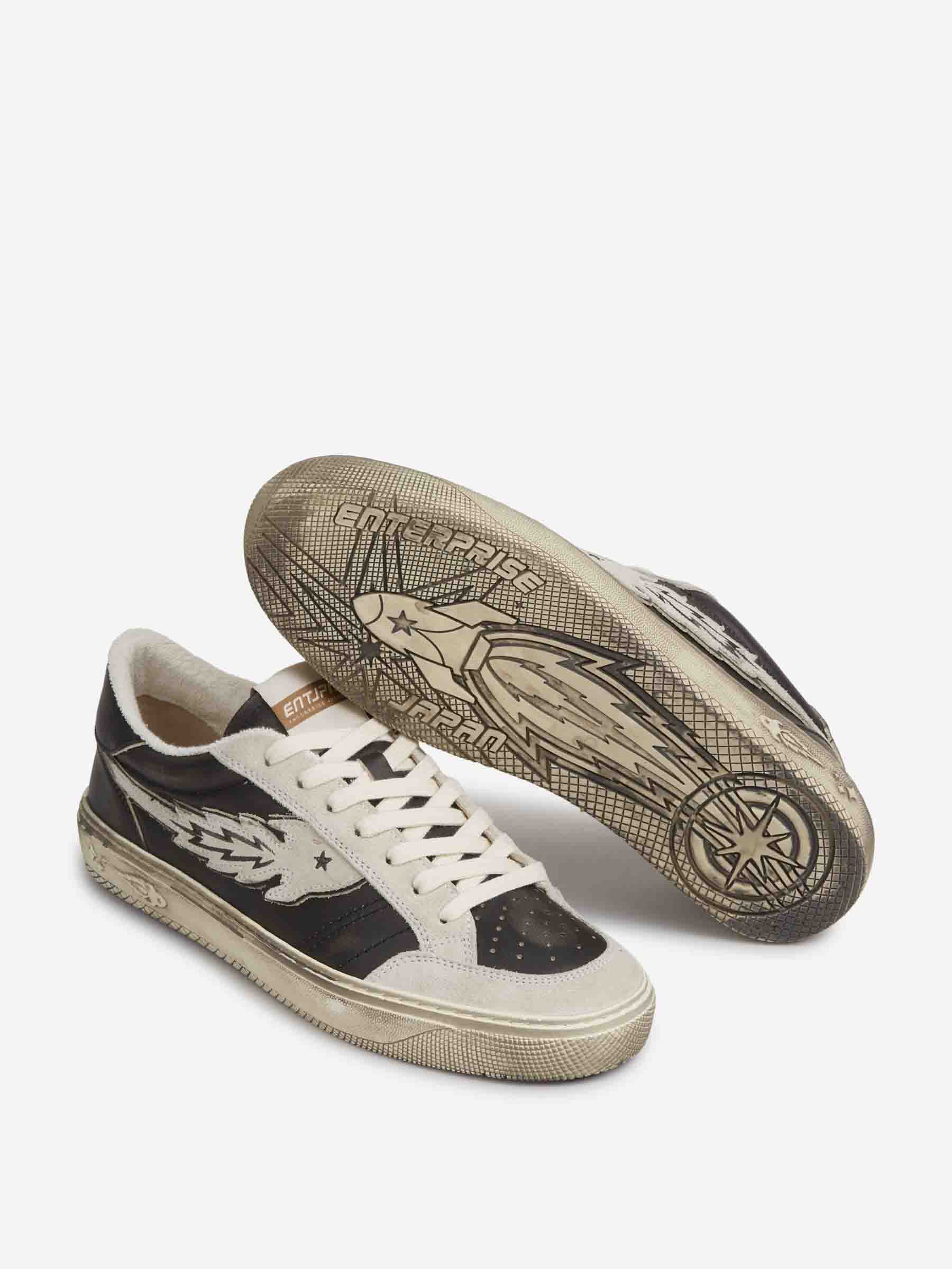 Enterprise Japan Hombre Barcelona Sneakers Jupiter Rocket 4 color Blanco Y Negro sku 616-003278 01 - Foto 4
