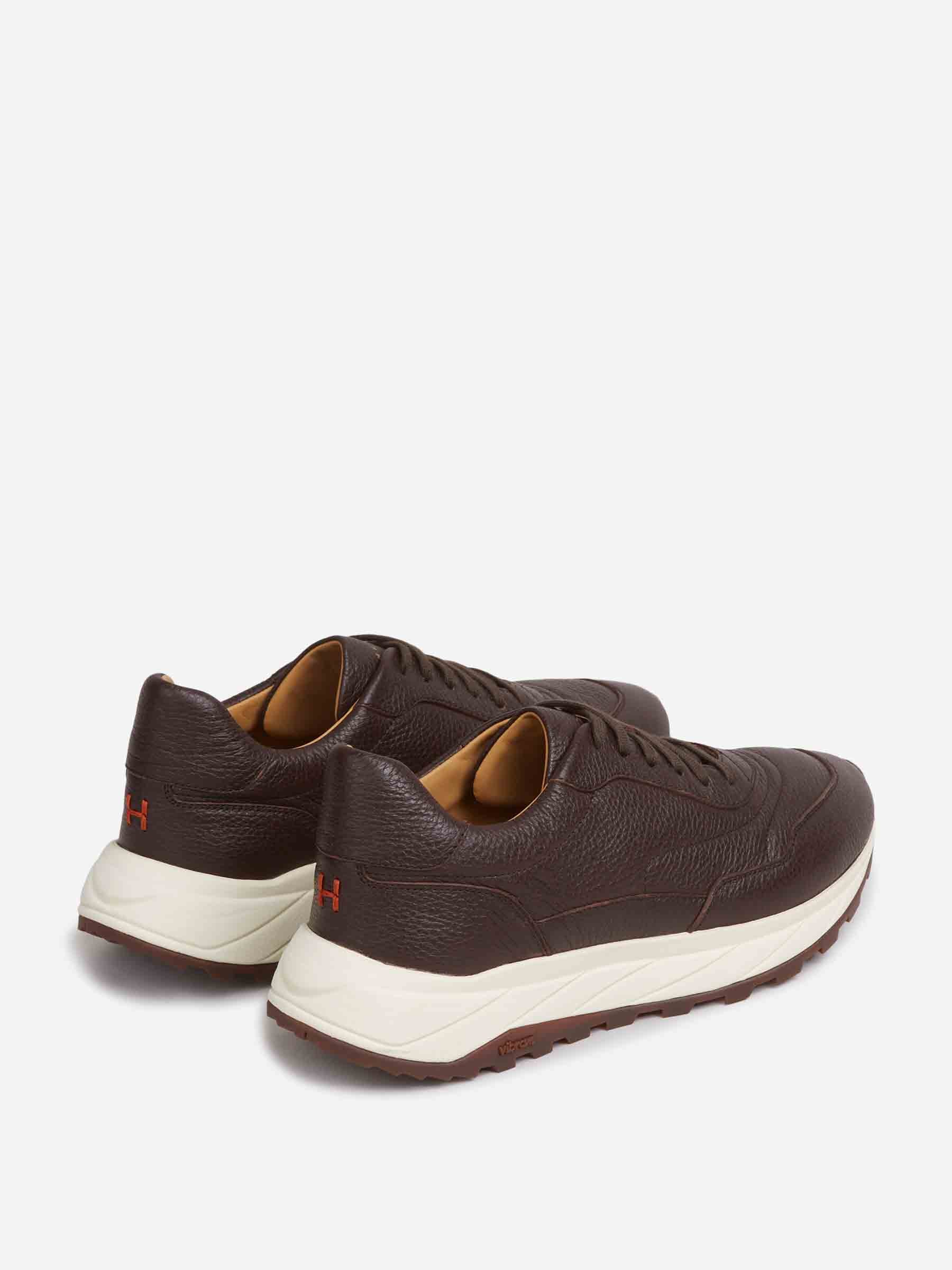 Henderson Baracco Hombre Barcelona Sneakers Shark color Marrón Oscuro sku 616-003301 01 - Foto 3