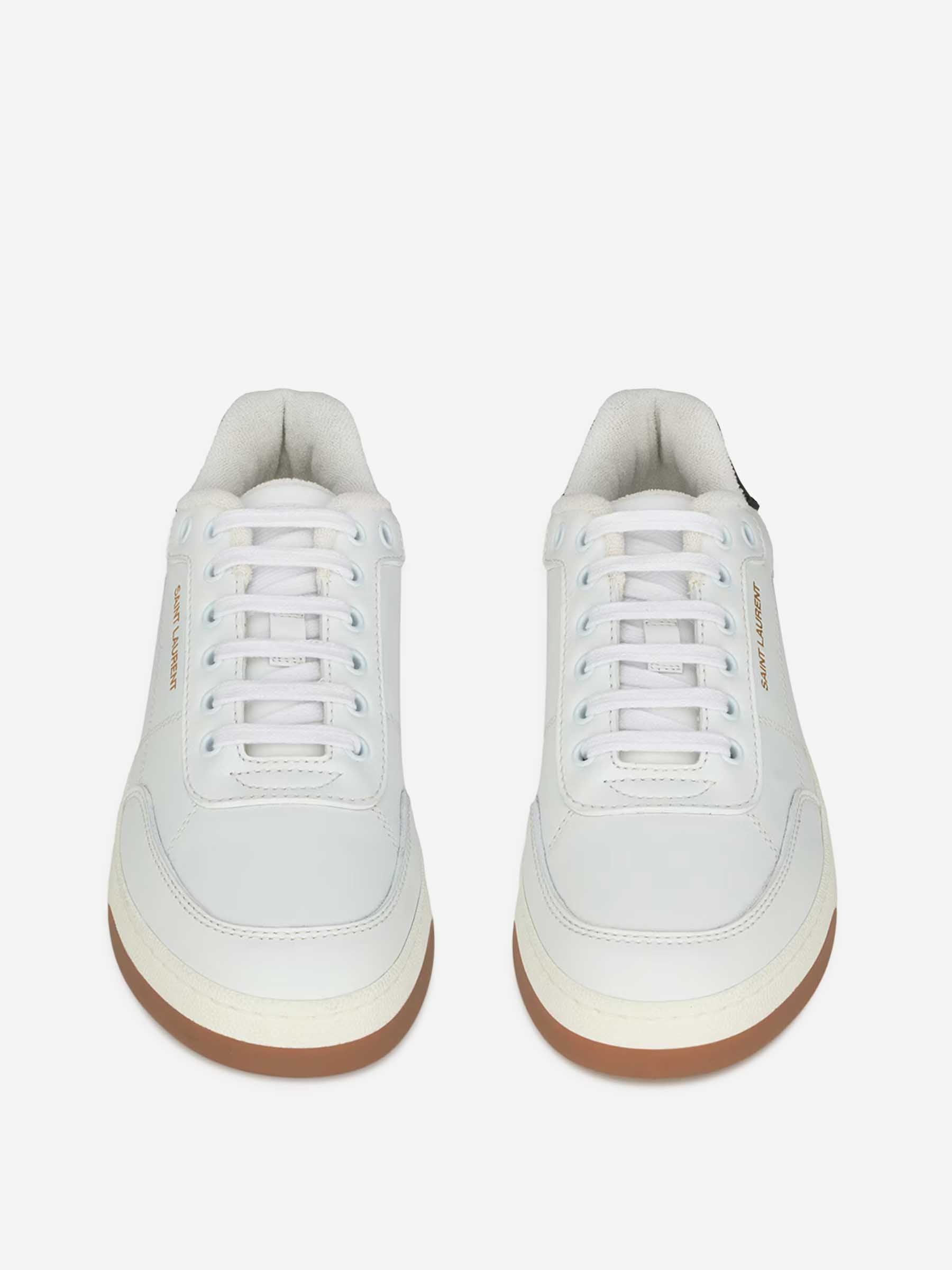 Saint Laurent Hombre Barcelona Sneakers SL/61 Piel color Blanco sku 616-003307 01 - Foto 3