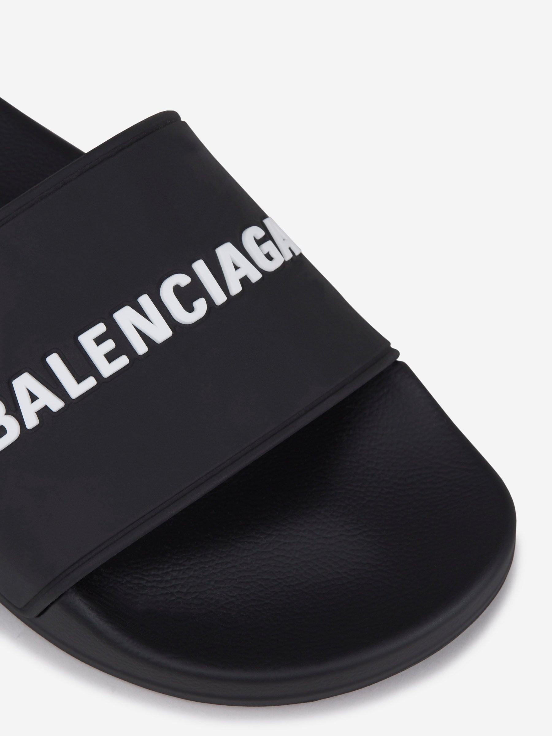 Balenciaga Hombre Barcelona Chanclas Pool Slide color Negro sku 617-000137 01 - Foto 4