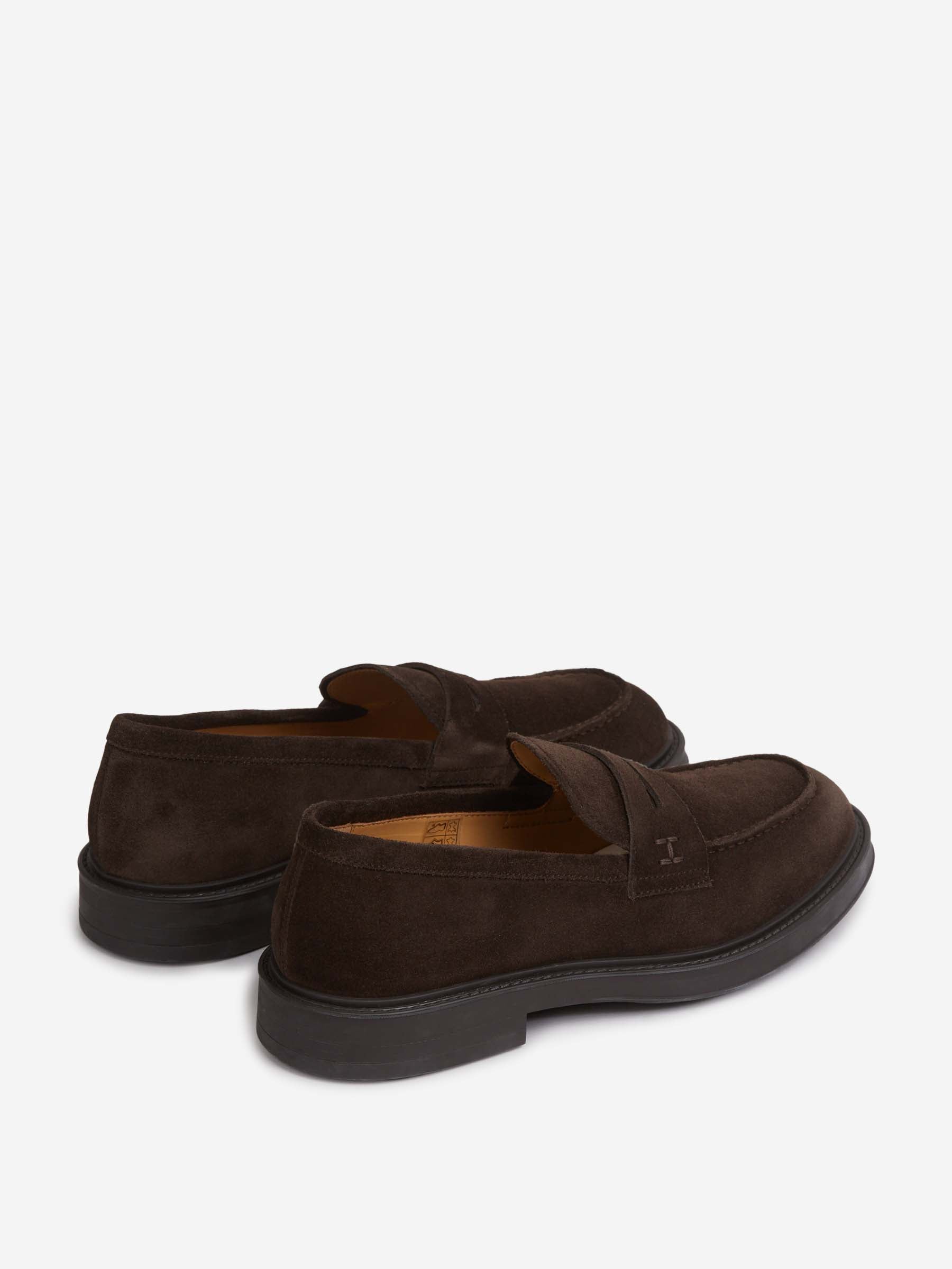 Henderson Baracco Hombre Barcelona Mocasines Piel Ante color Marrón Oscuro sku 618-000012 01 - Foto 3