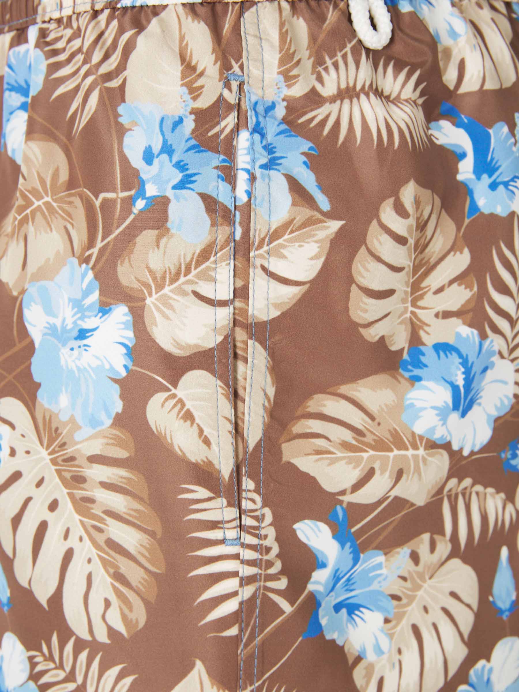 Santa Eulalia Hombre Barcelona Bañador Motivo Floral color Caramelo sku 561-001341 02 - Foto 4