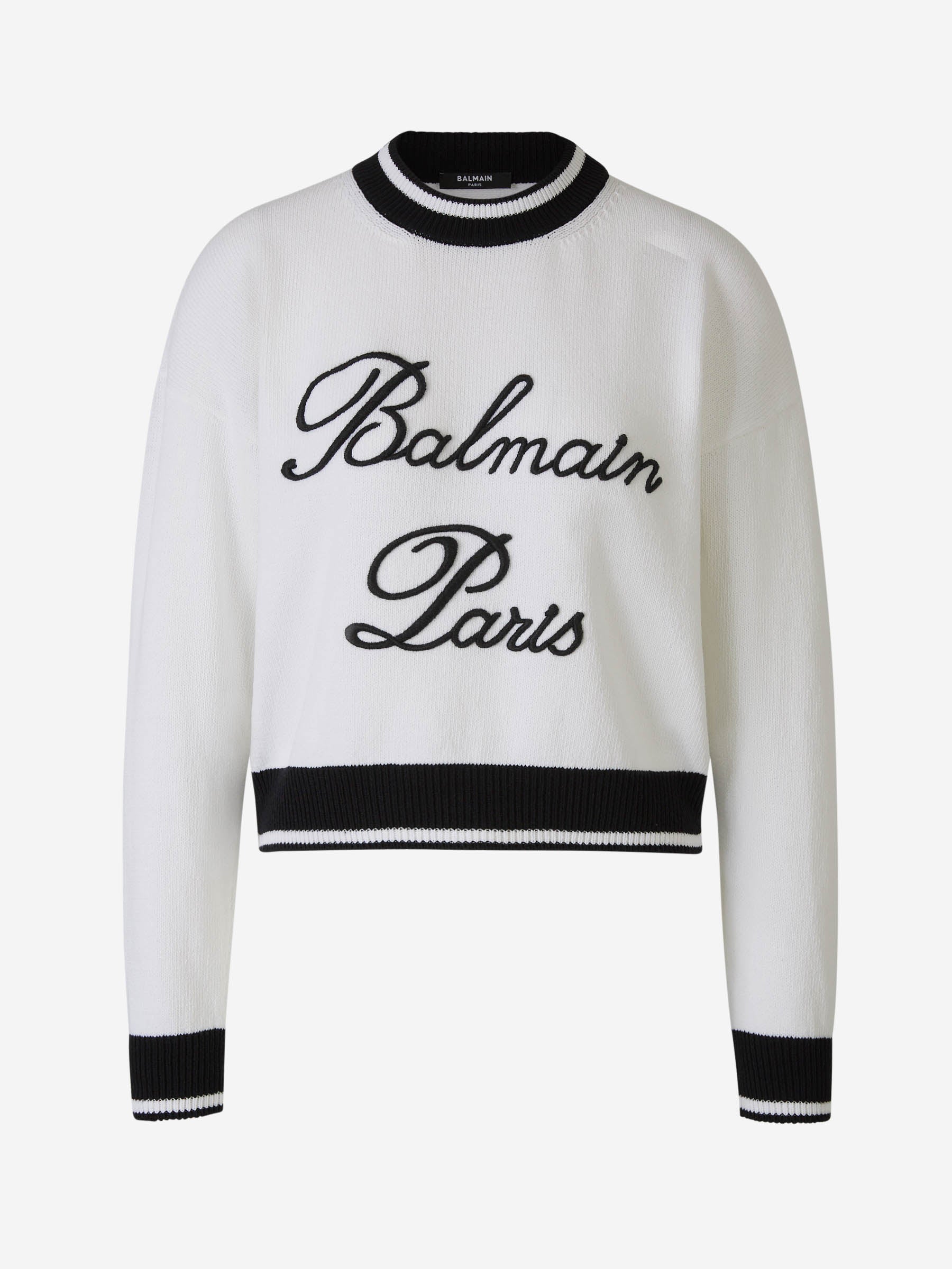 Balmain – Logo Knit Sweater Mujer 711-003159 01