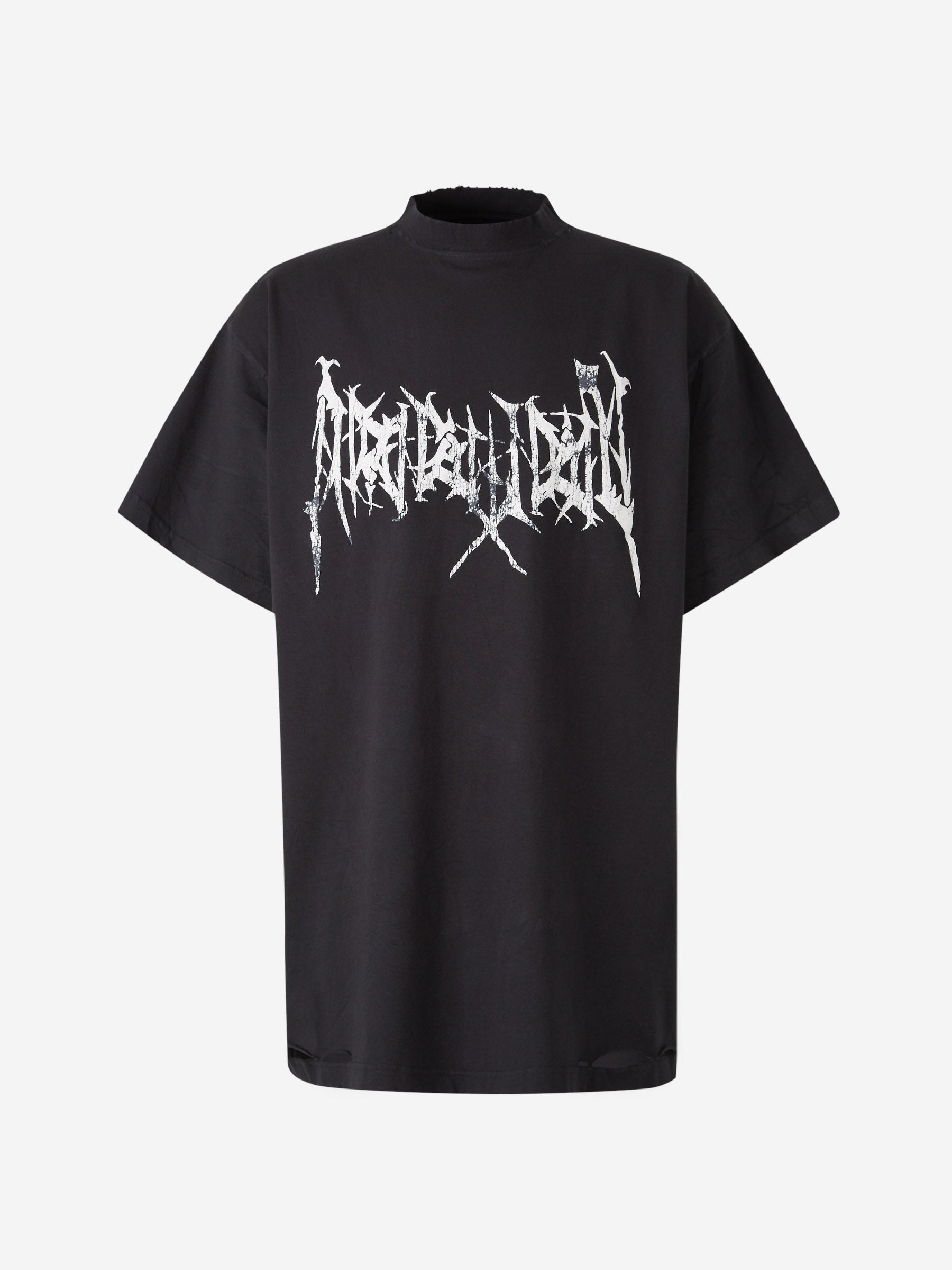 Balenciaga – Balenciaga Oversized Logo T-Shirt in Barcelona or