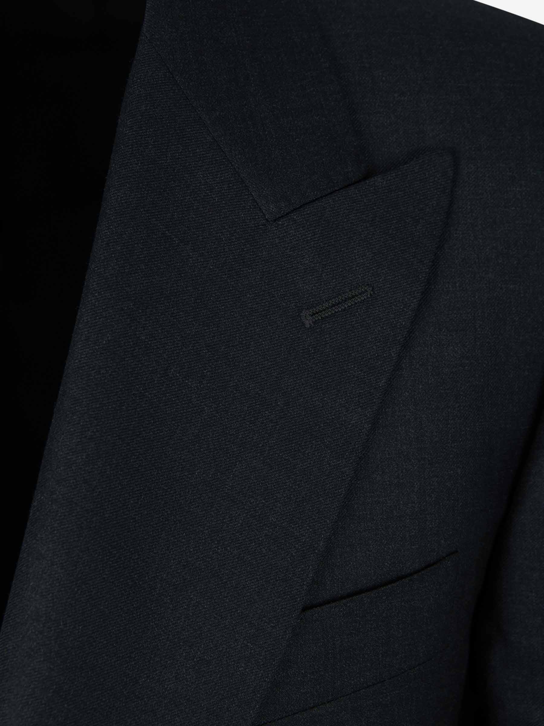 Canali Hombre Barcelona Chaqué de Lana color Gris Antracita sku 332-000002 02 - Foto 3